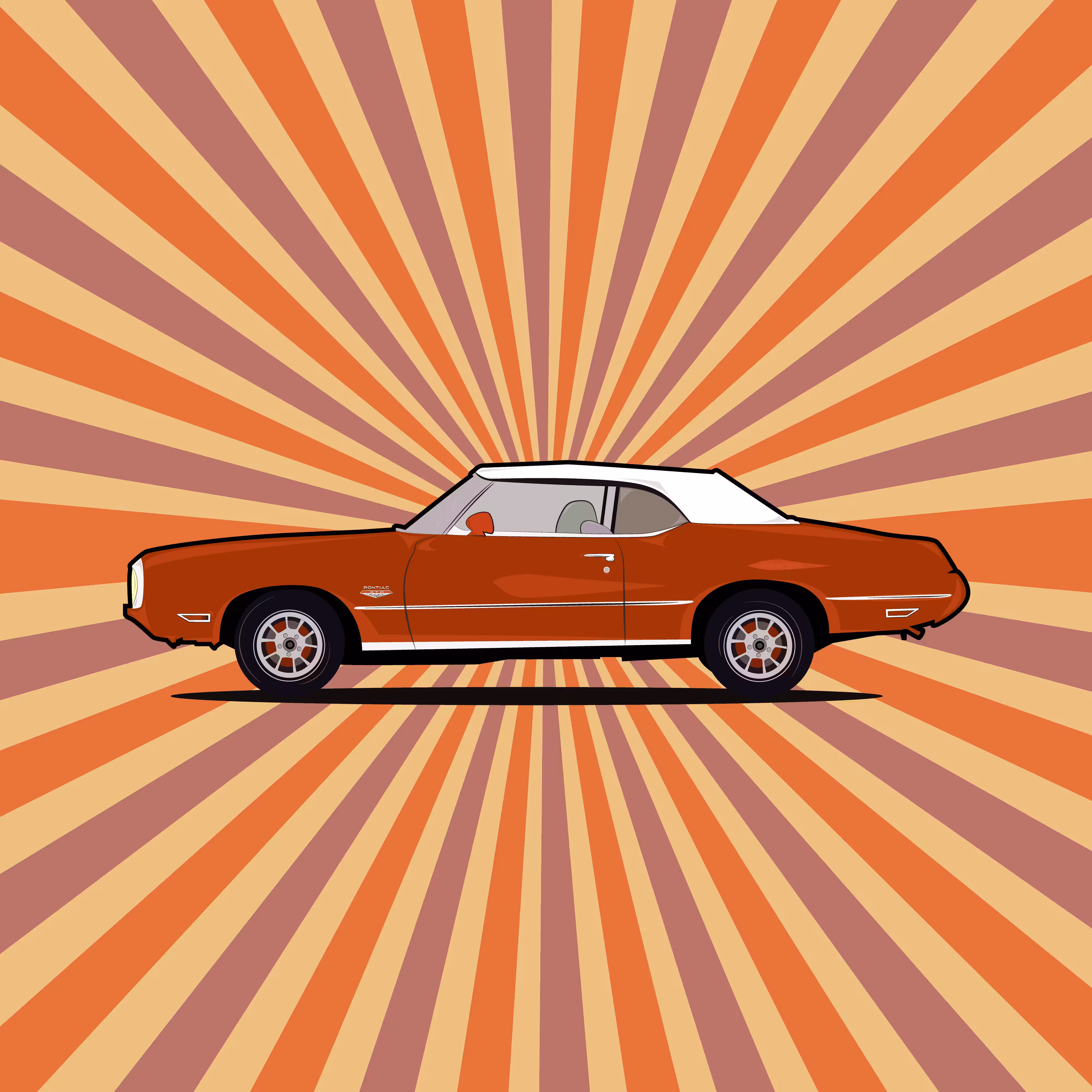 THERETRO #7 - PONTIAC GTO