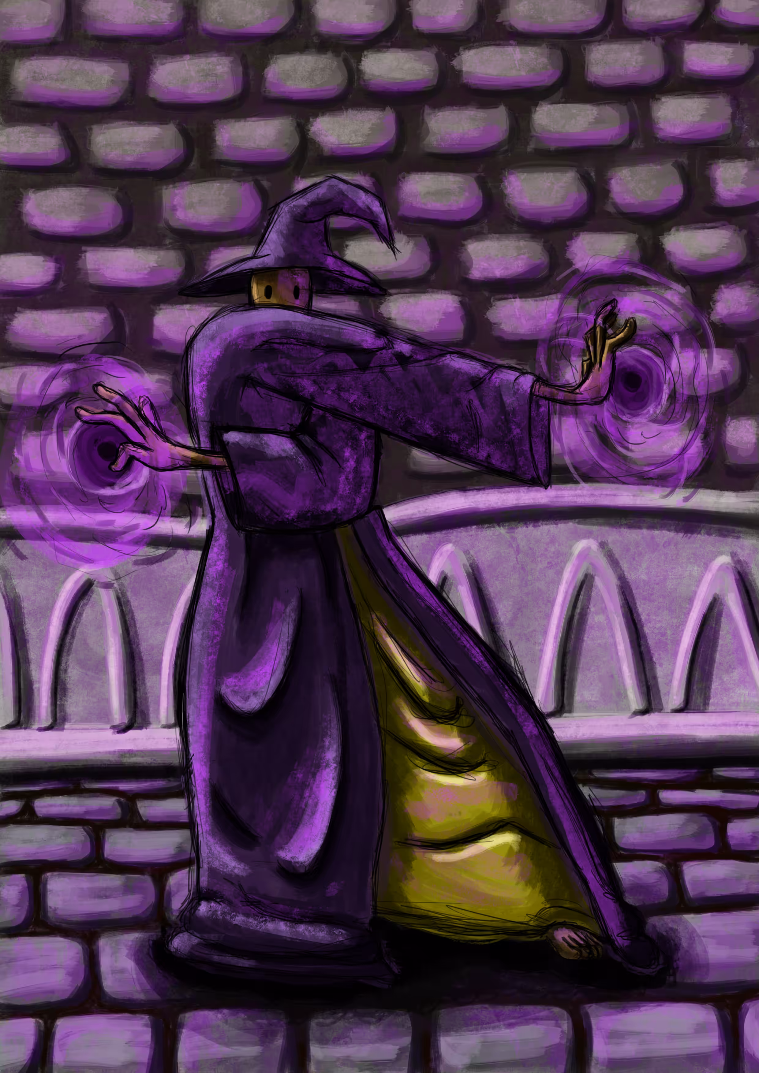 Purple Magic Man