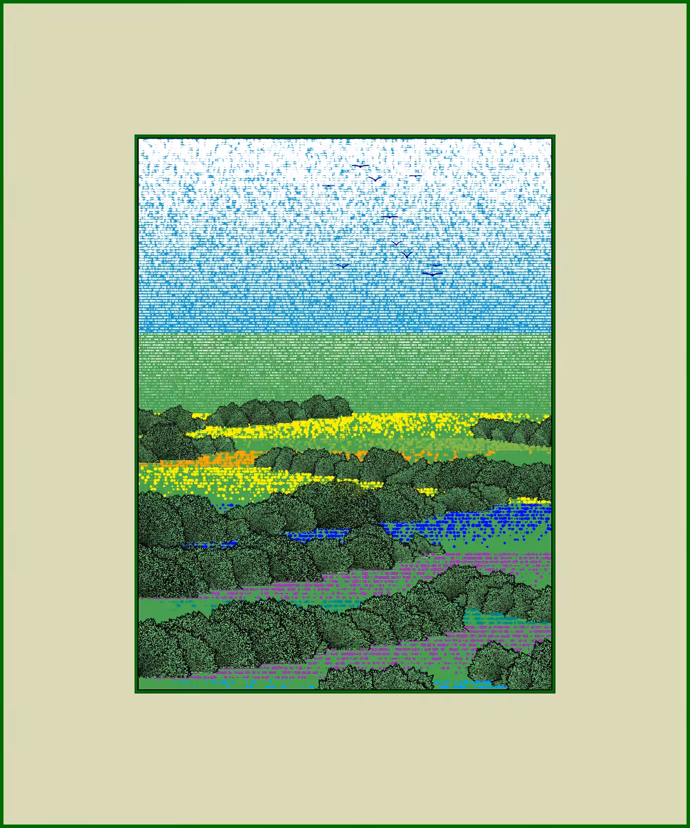 Fields of flowers #36