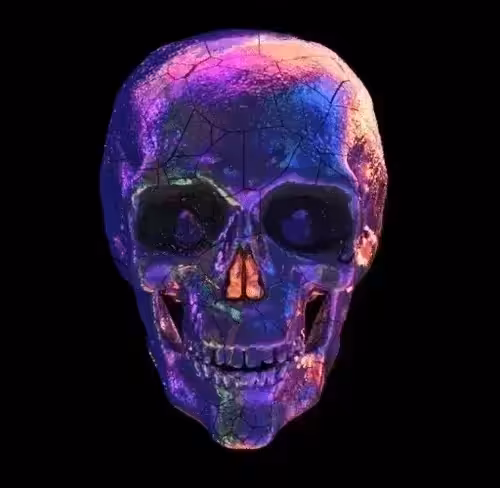Psychedelic Skully