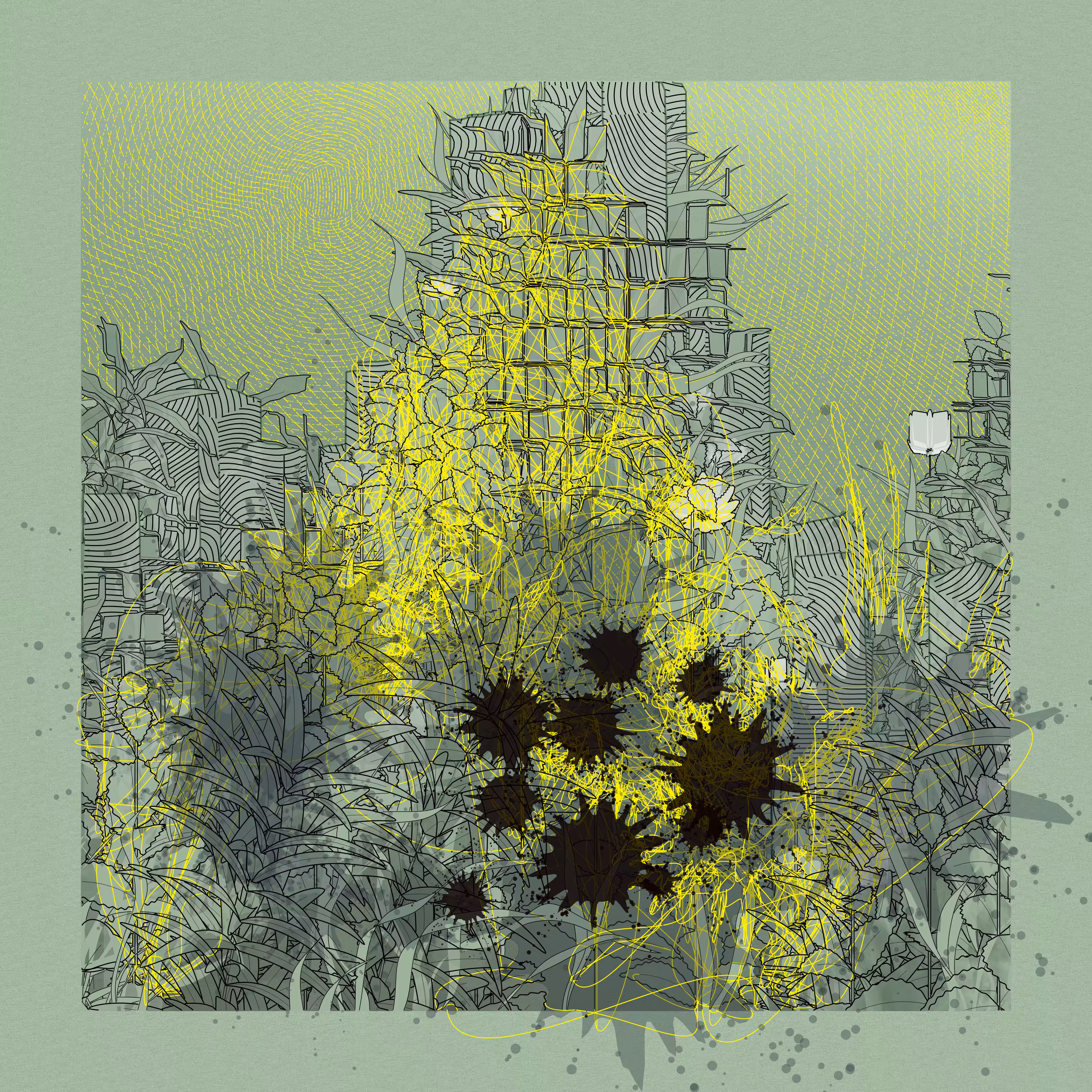 Landscape with Carbon Capture #6357