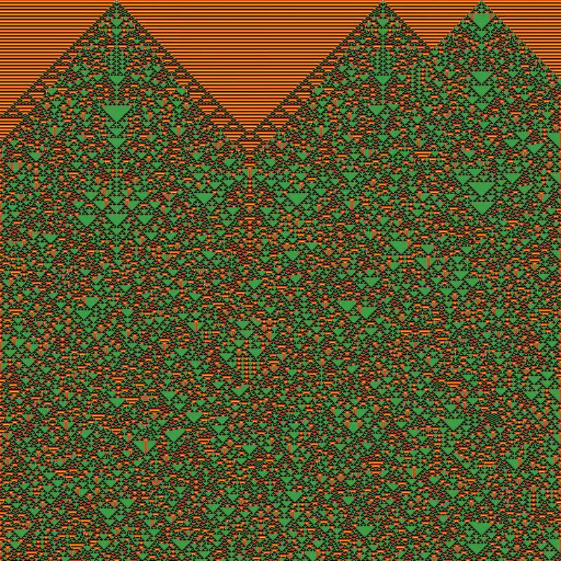 Totalistic Cellular Automata #459
