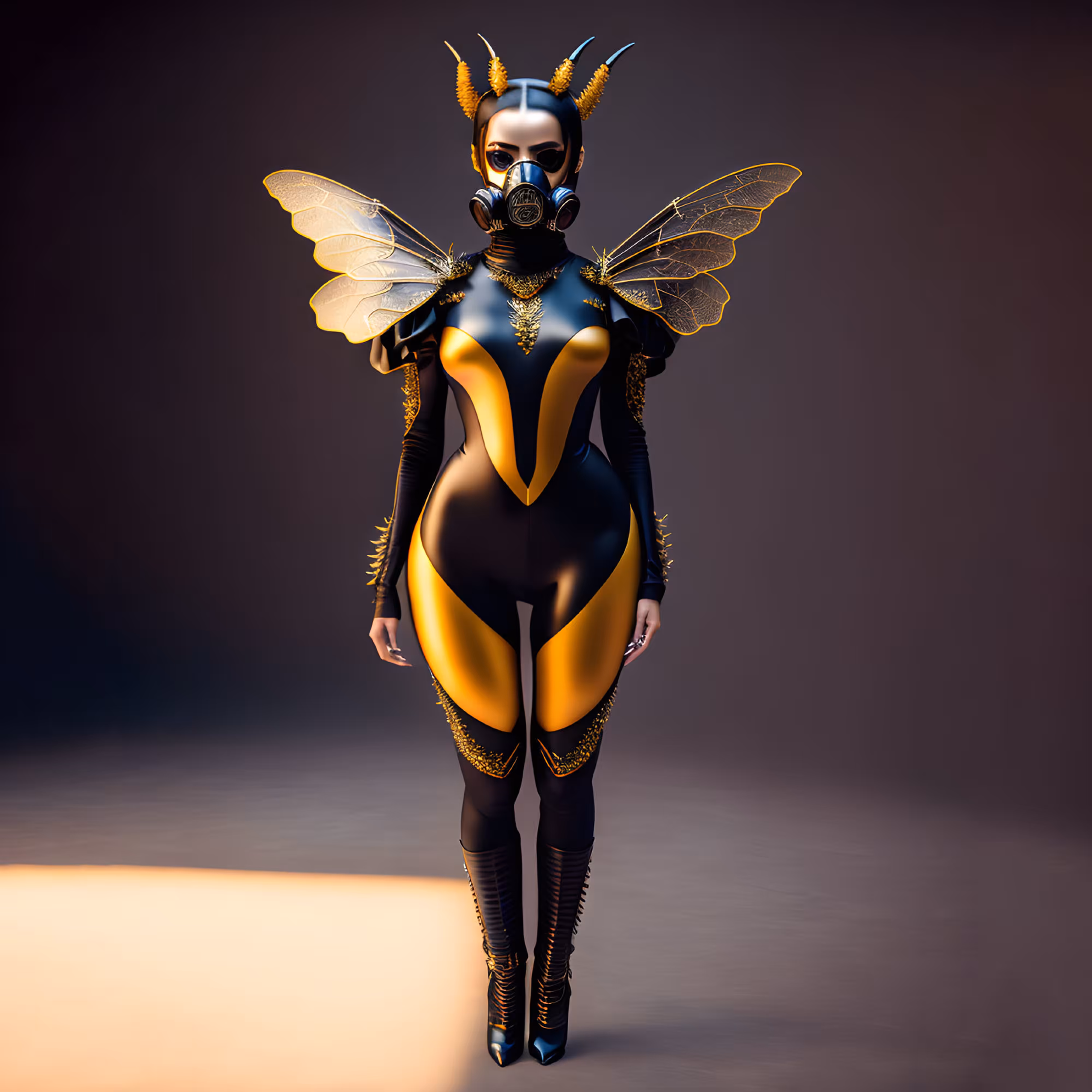  Hive of warrior bees: H.W.B #87