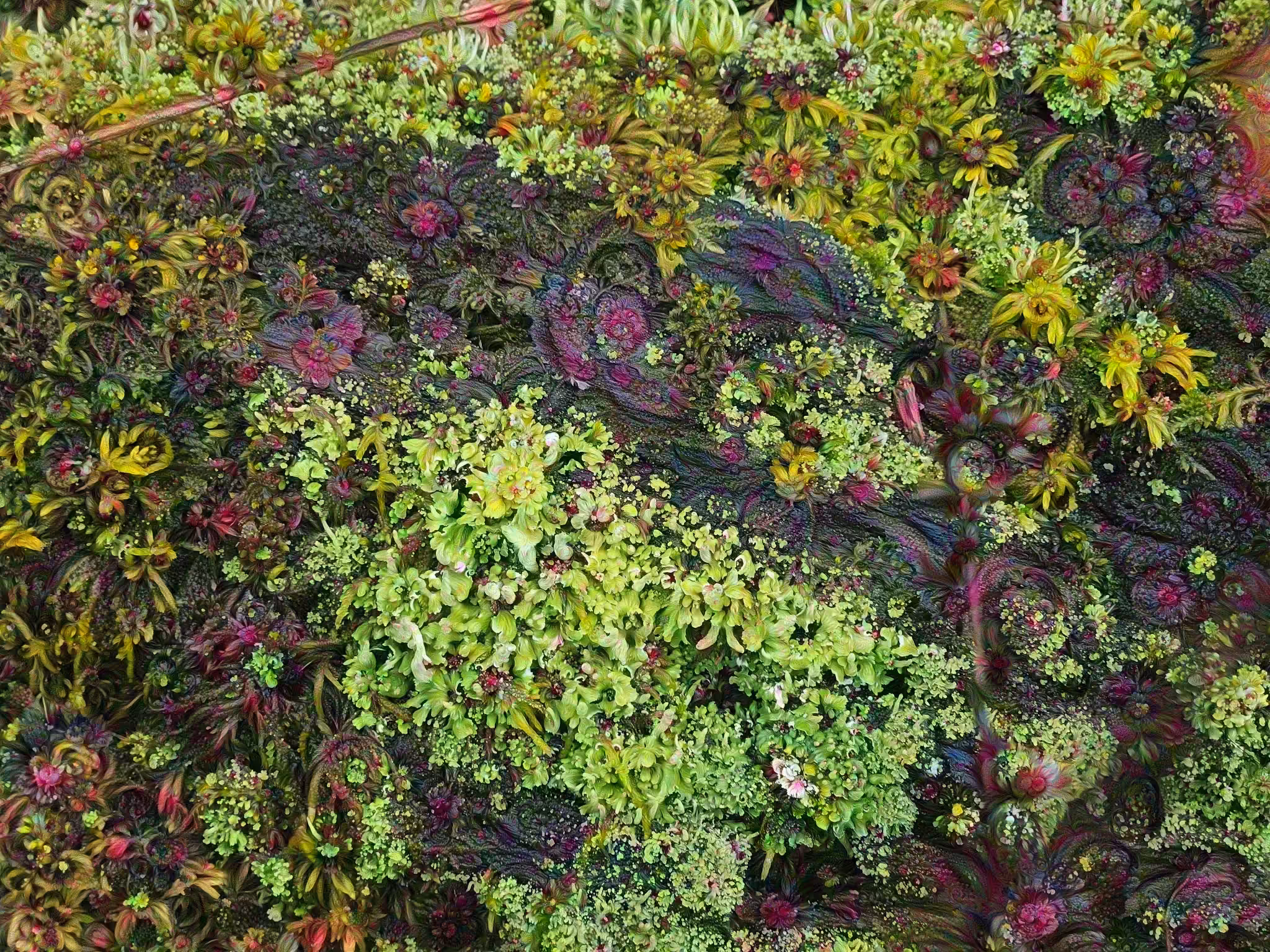 Floral Lichen #1