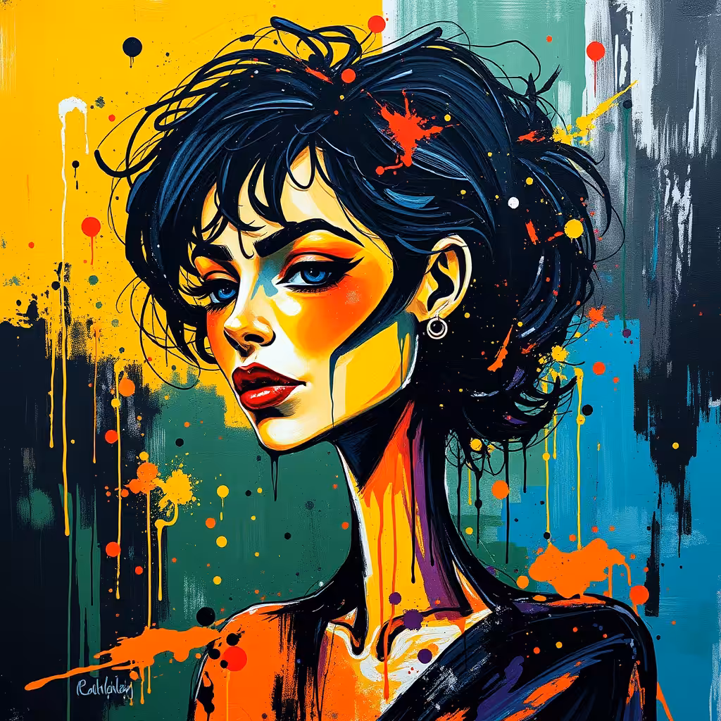 Long Neck - Short hair