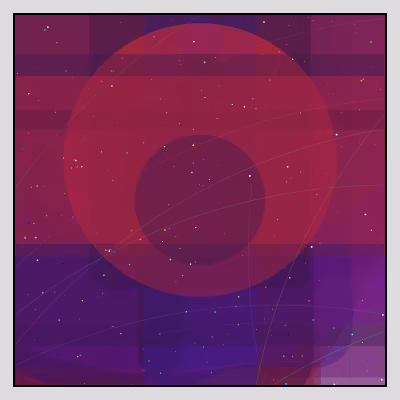 Color Field Starry B #9