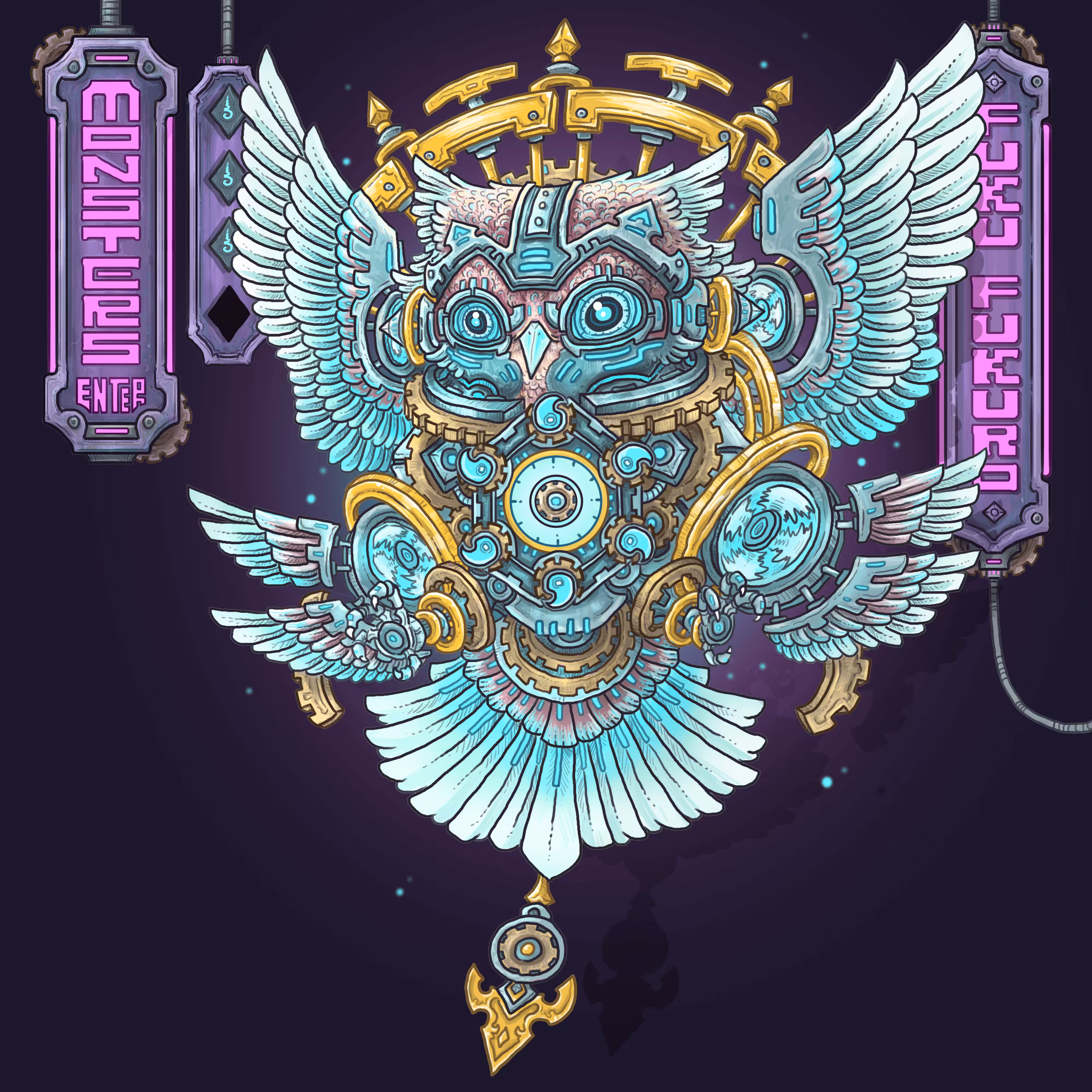 MONSTERS ENTER #037 - Fuku Fukuro [R]