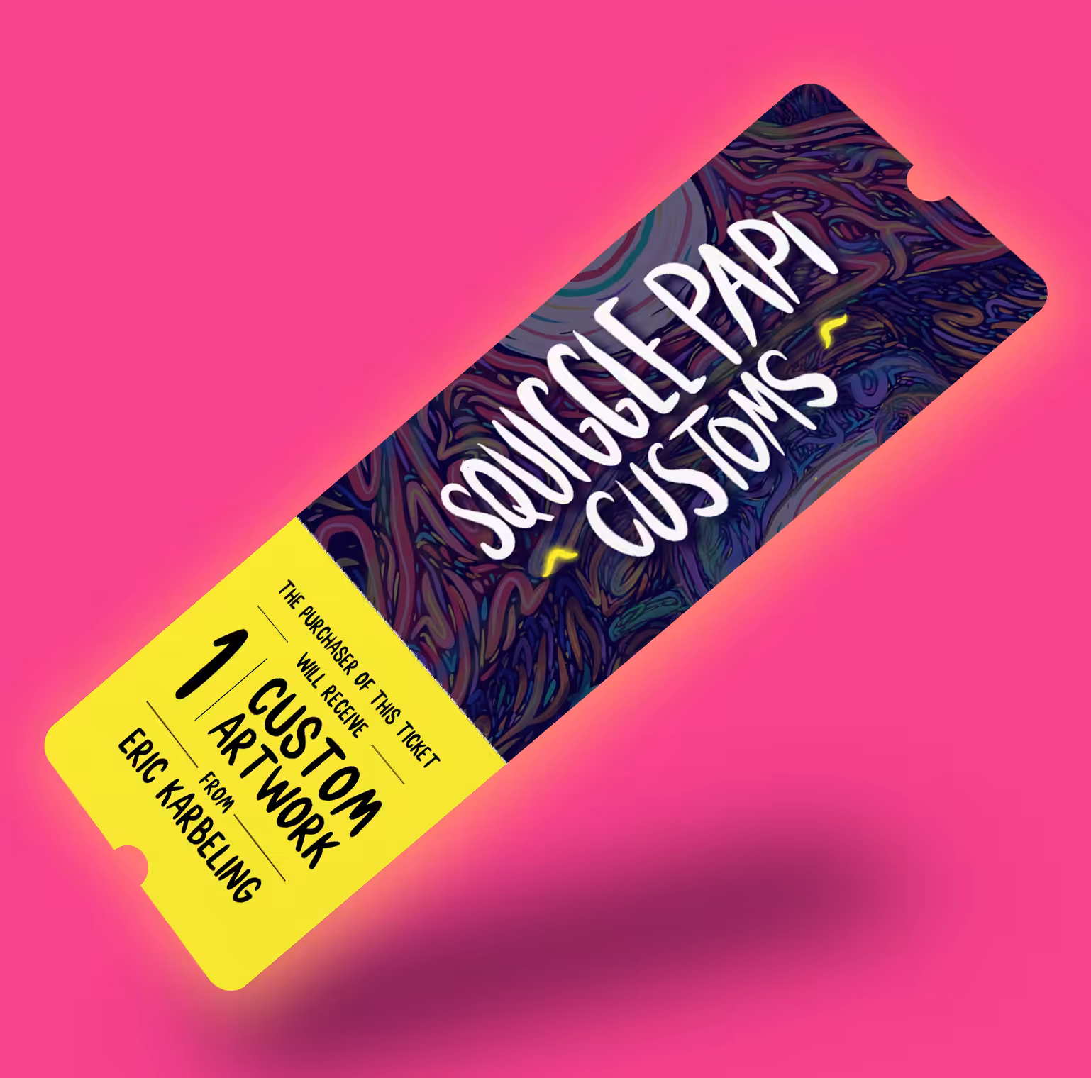 Joy Ride!: Custom Ticket #1