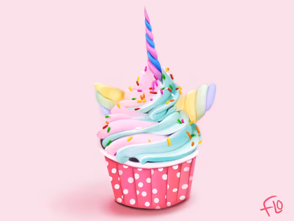 Unicorn Cupcake