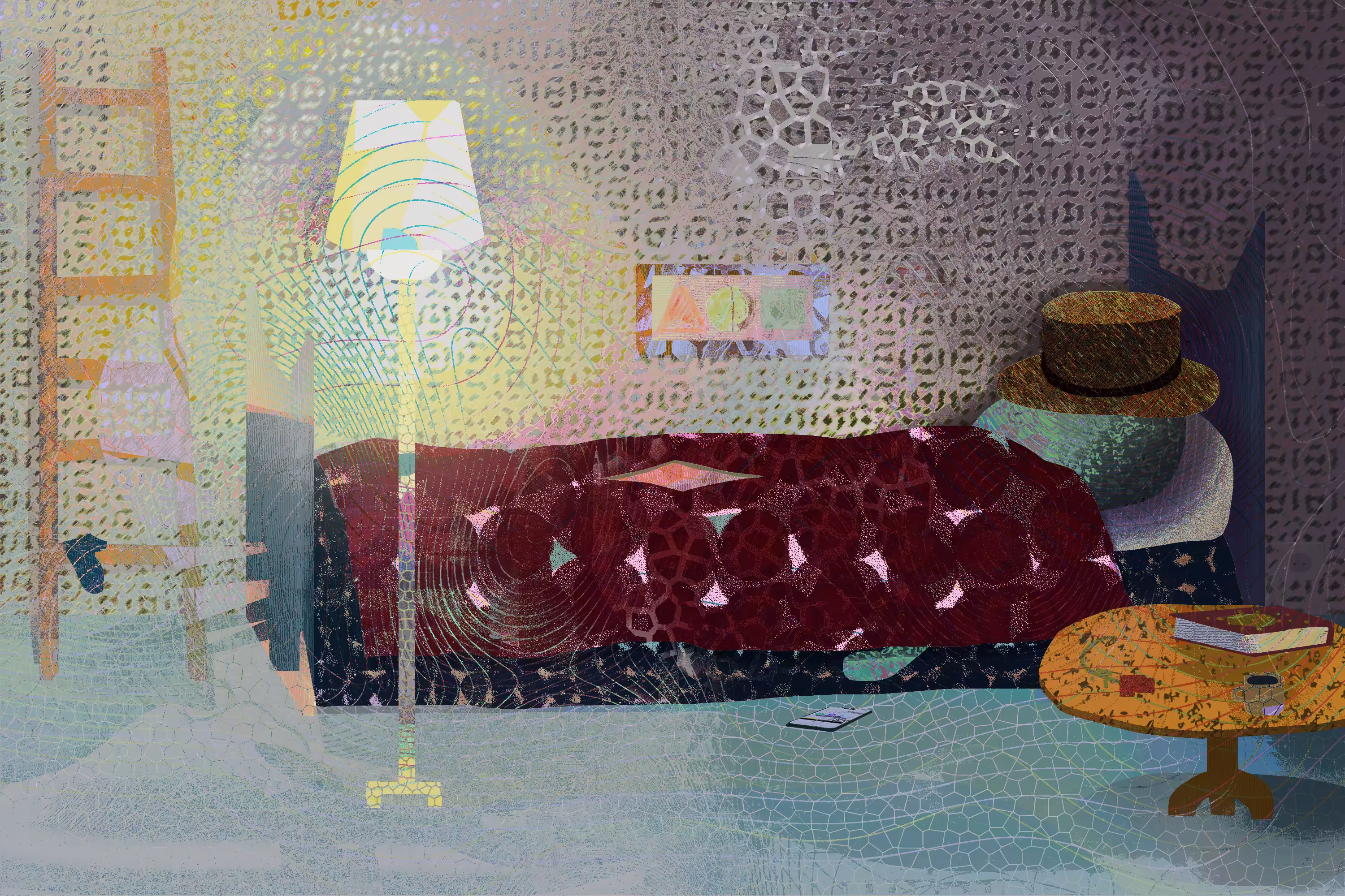 With lullaby now take your leave; With lullaby your dreams deceive;