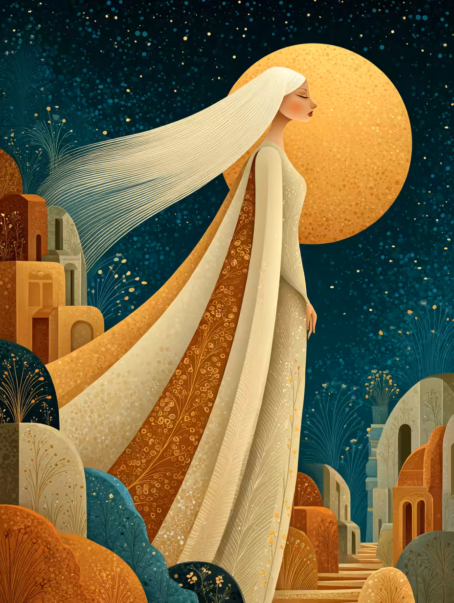 She Walks With the Moon