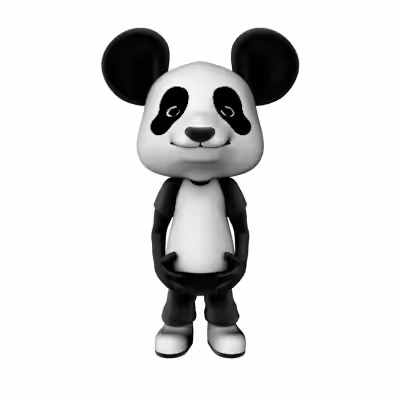 Homie B&W #12 3D Figure