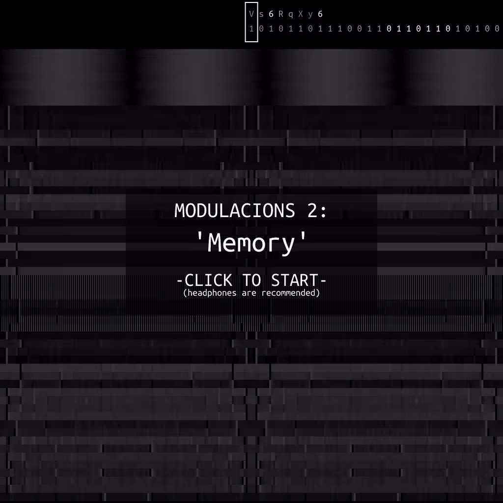 Modulacions 2: 'Memory' (audio) #4