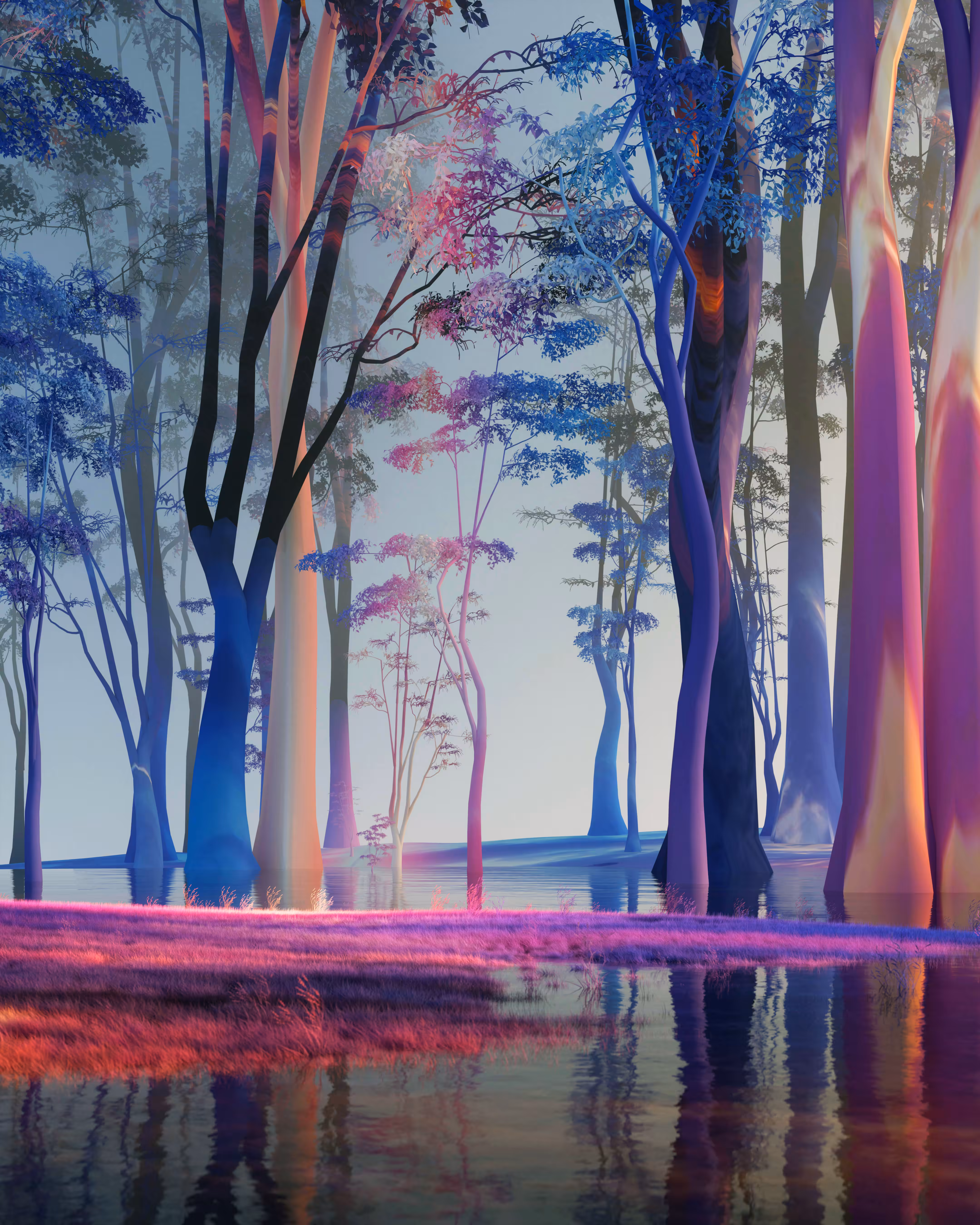 Piercing forest