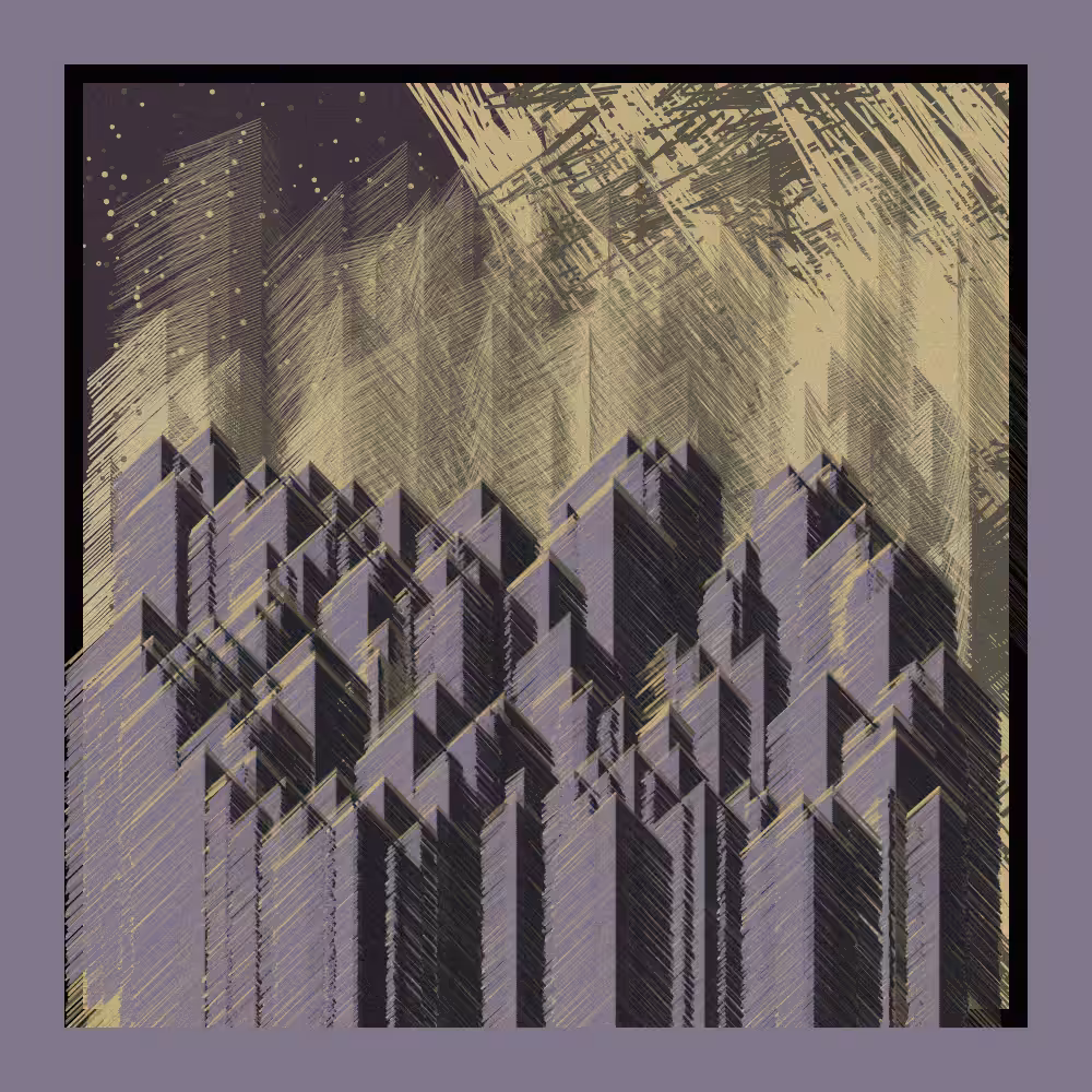 Moonlit hills #22