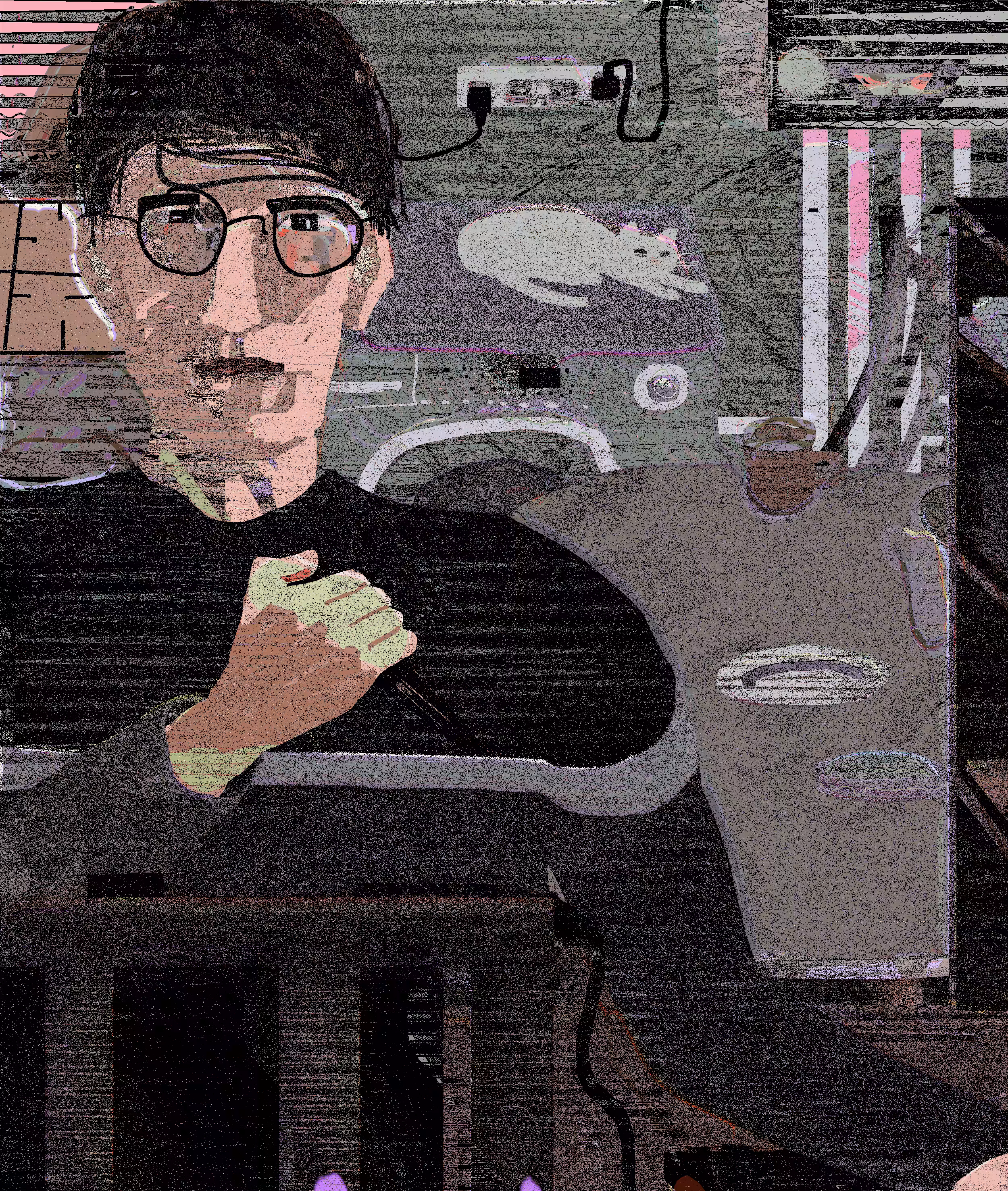 Portrait of a great digital artist