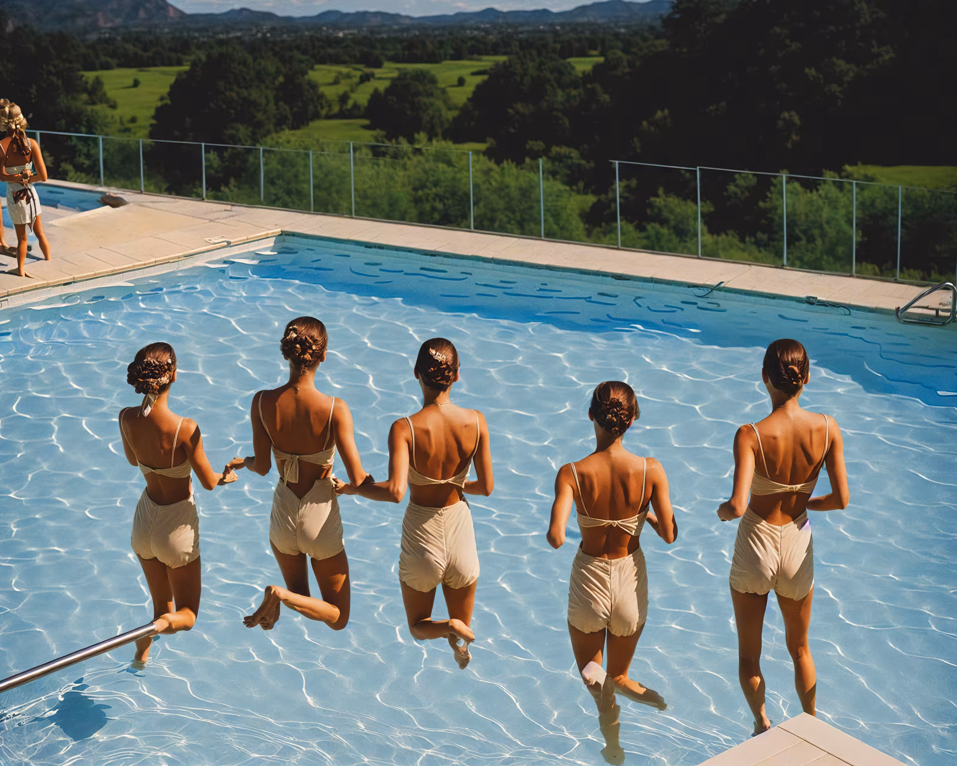 Poolside