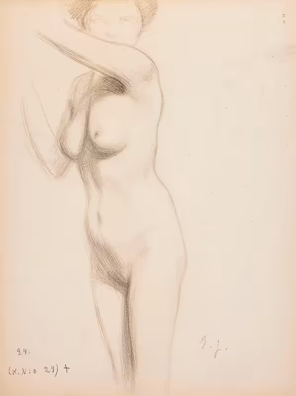 Nude model 