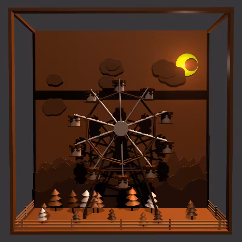 “Uncle Run” Fun Park: Ferris Wheel #6