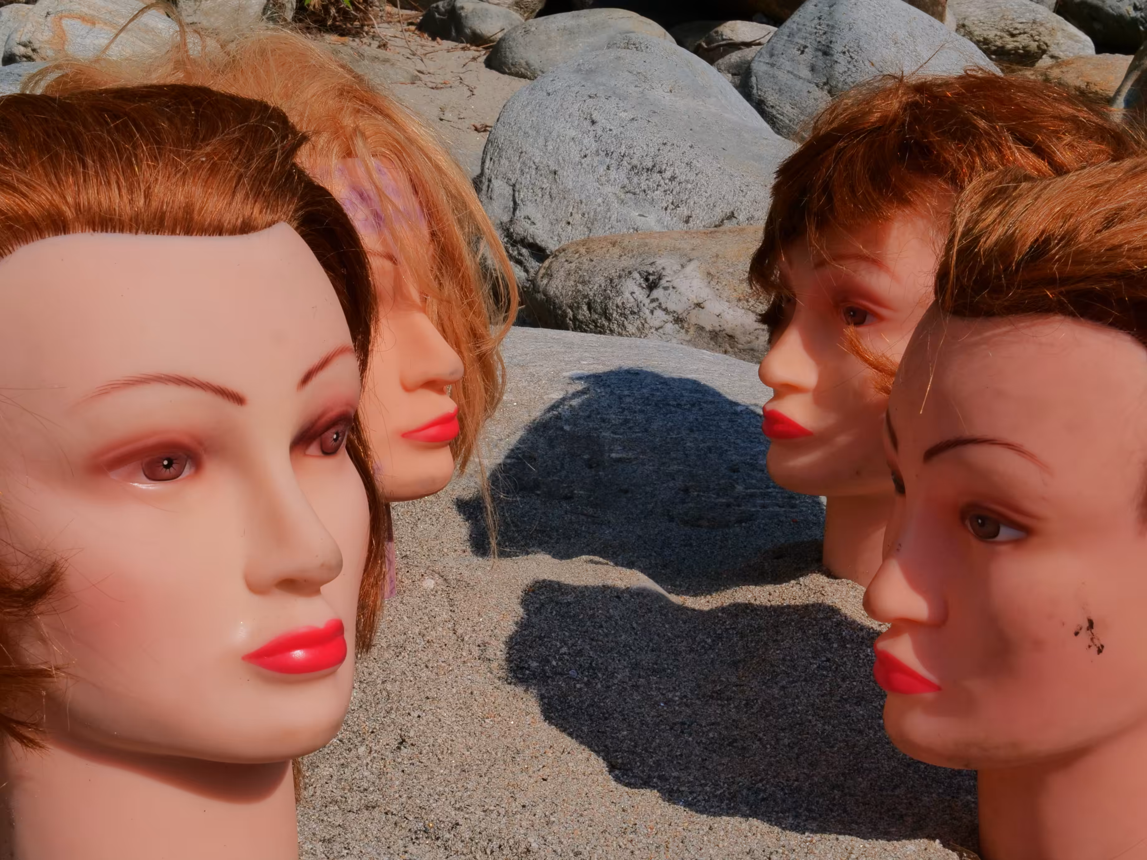  HEADS #18a WE ARE GETTING TO A POINT, WORDS IN A SECOND