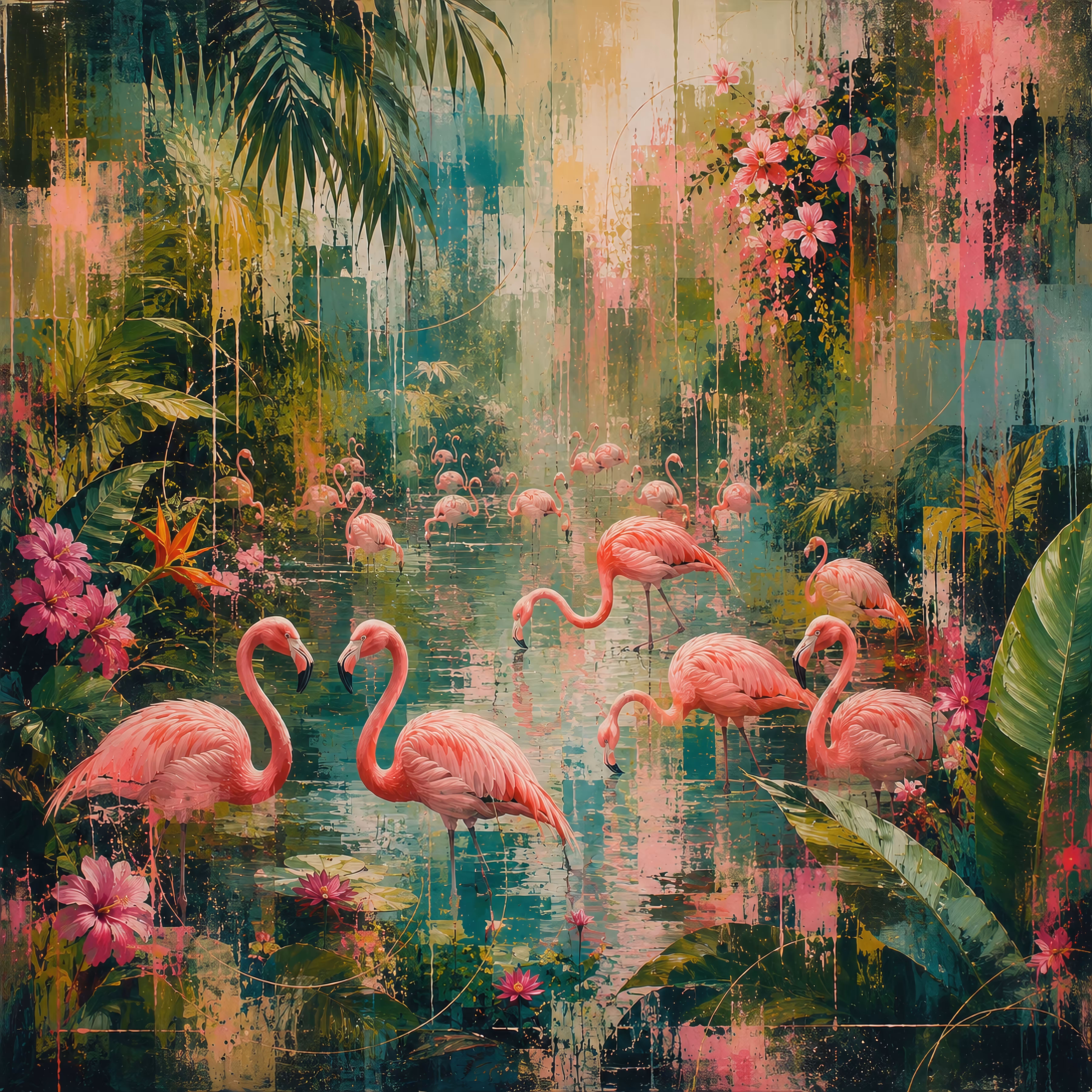 Chromatic Wilds: Emerald Reverie