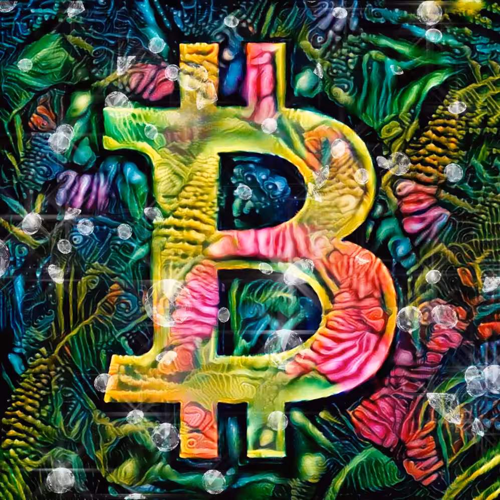 The portrait of money (BTC)