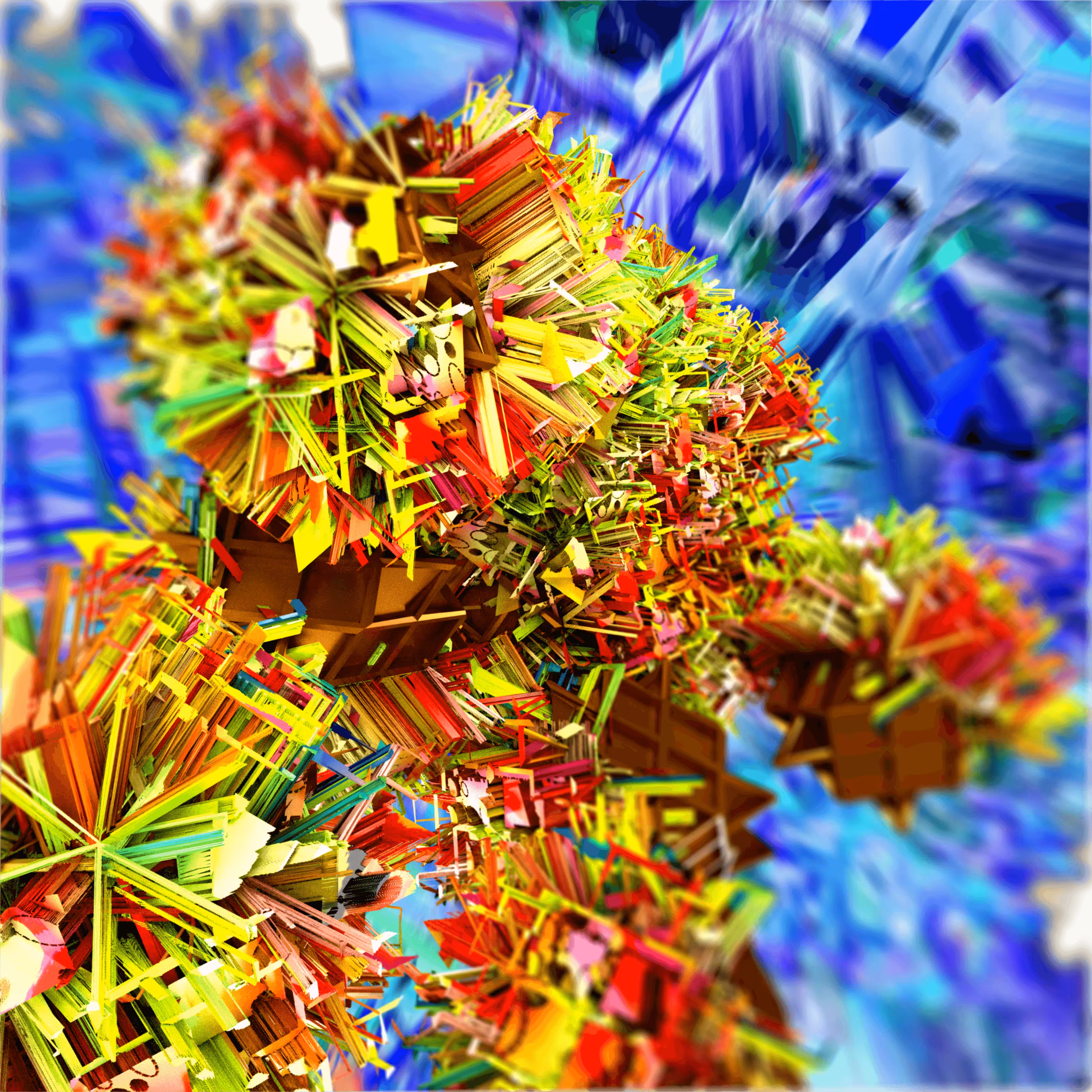 Abstractavaganza 006 "Eating Chocolate"