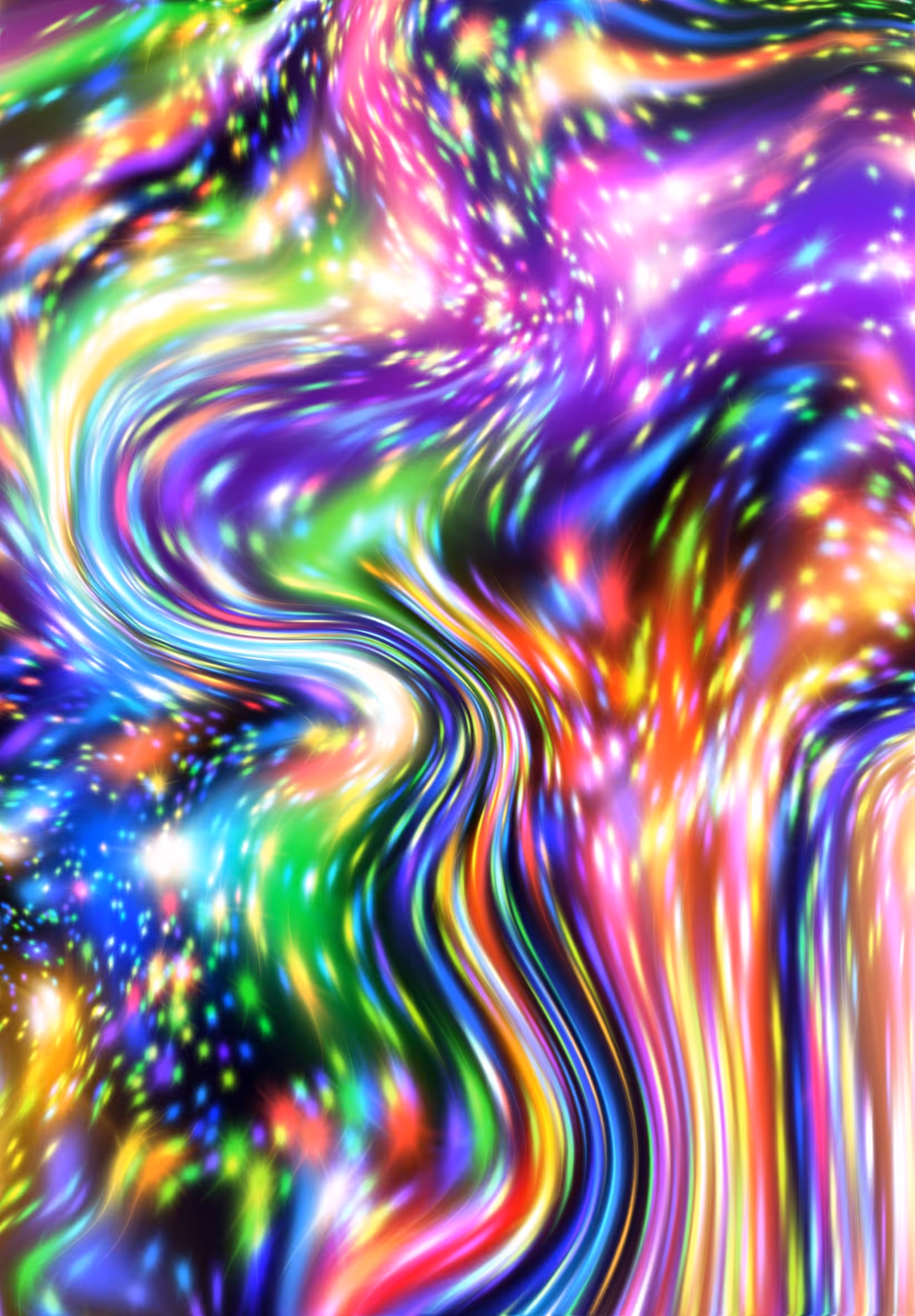Cosmic Waterfall 