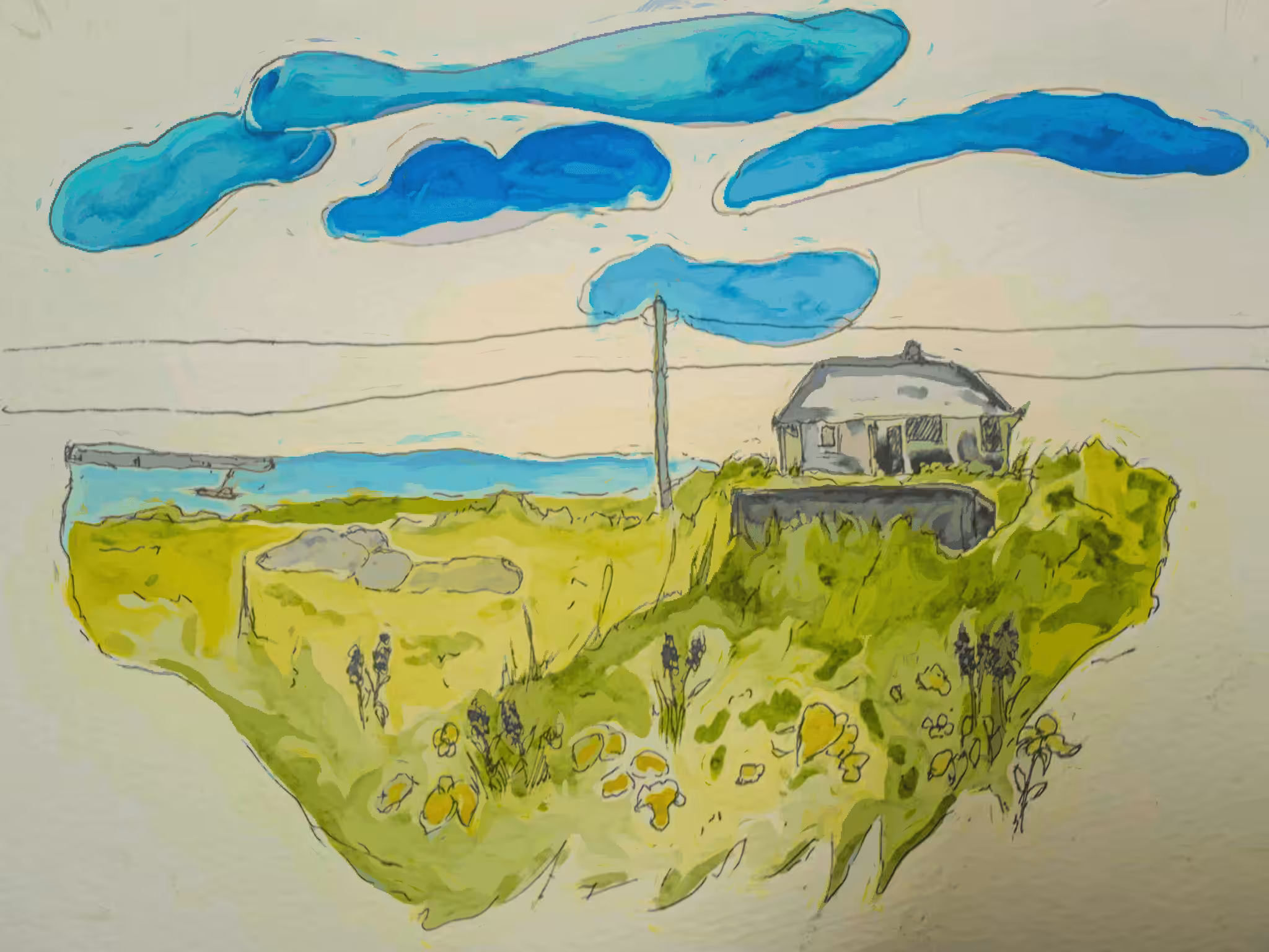Cottage by the Sea