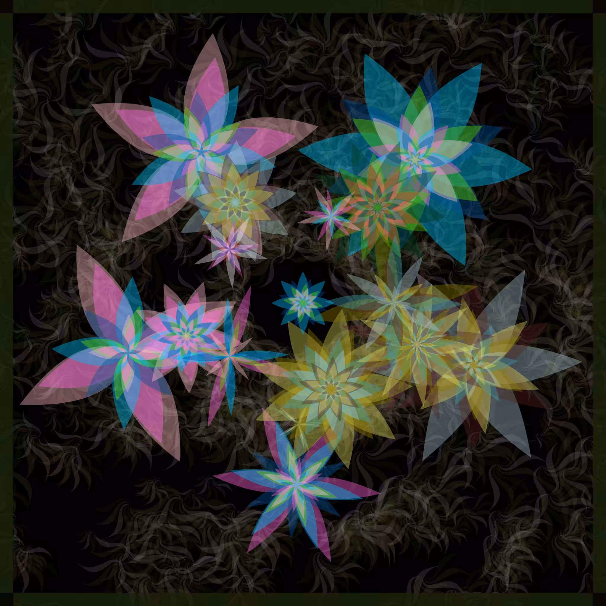 Bezier Garden #15