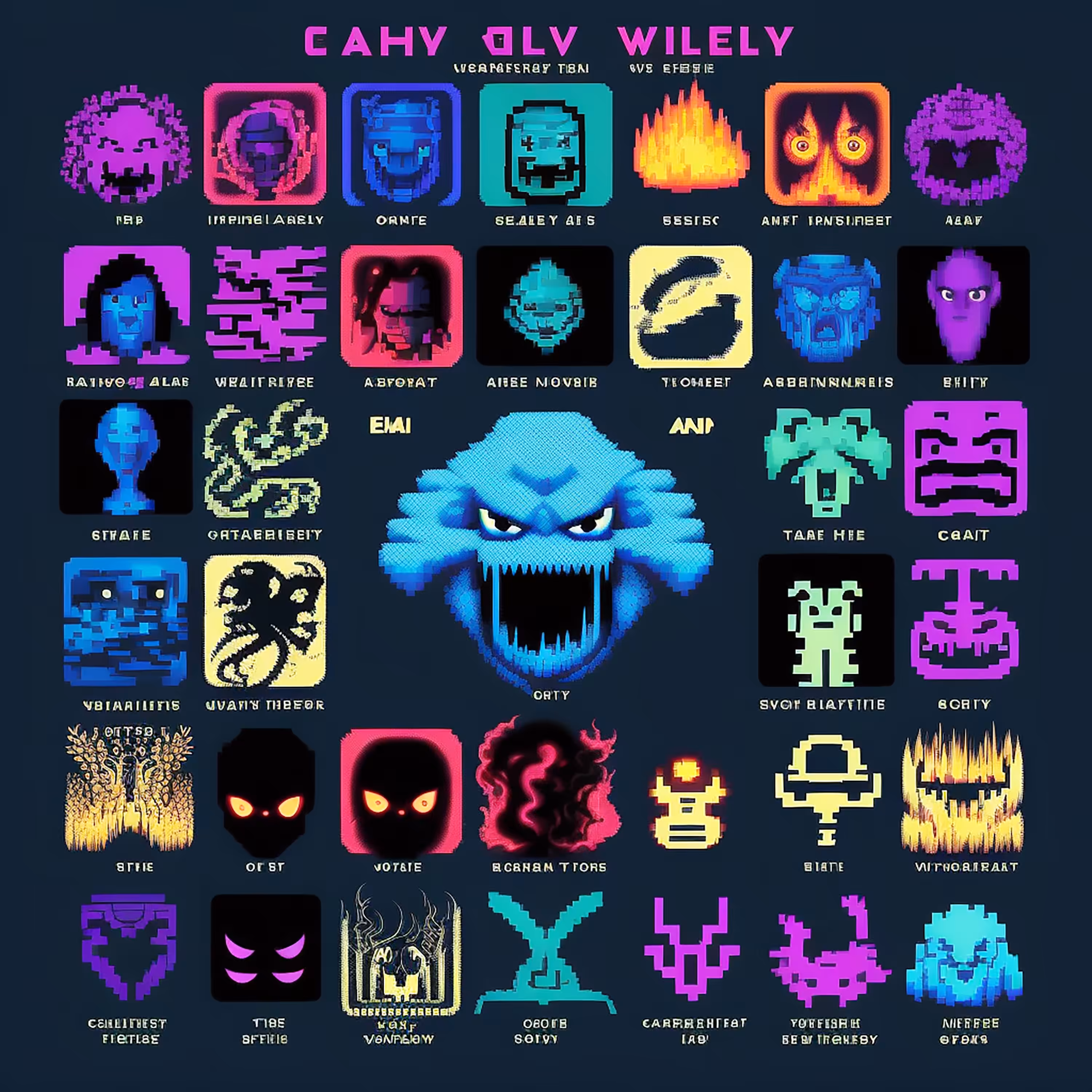 Pixel Game Posters #37