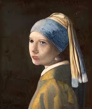 Girl with a Pearl Earring AI