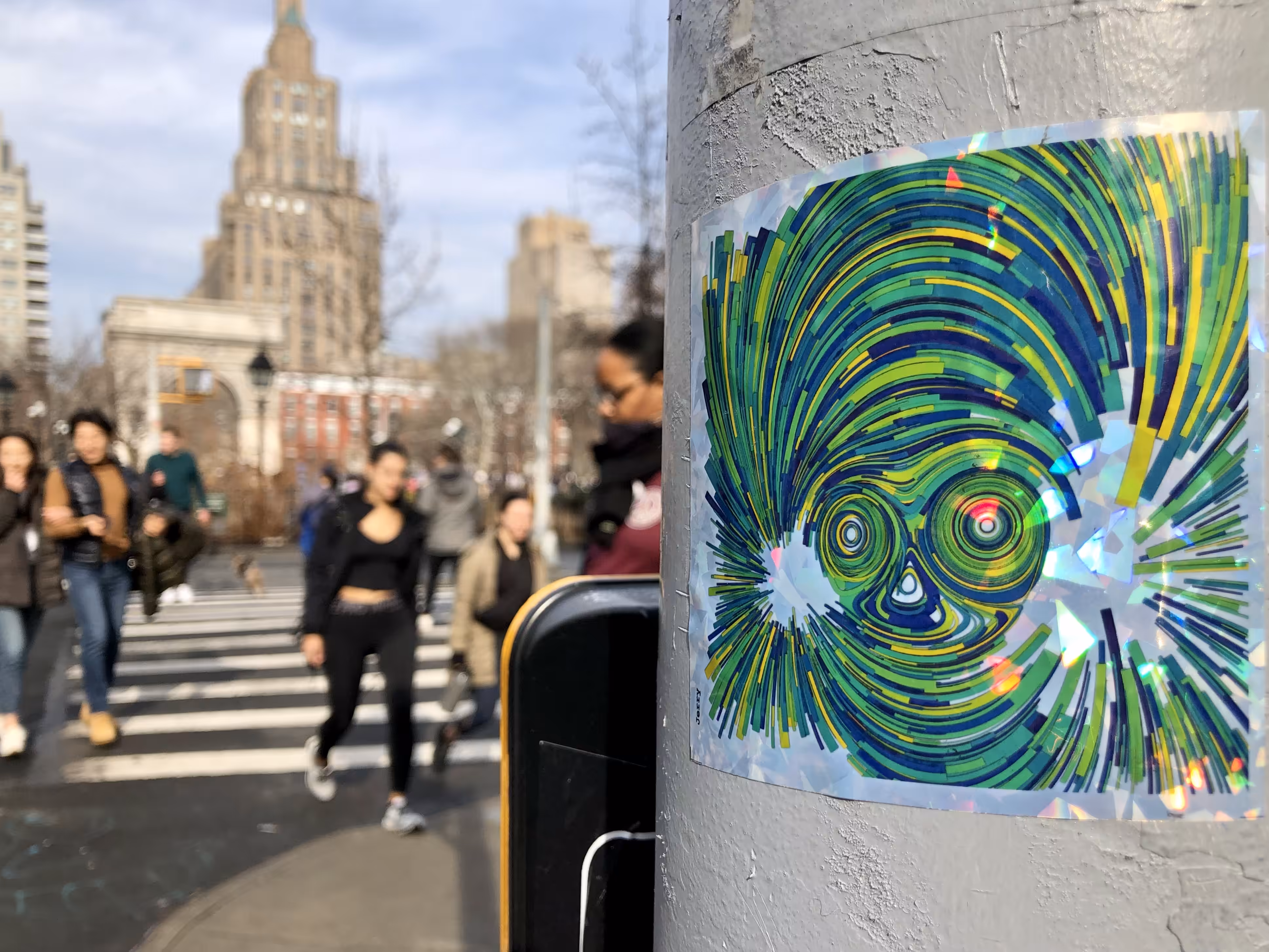 Jimmy in Washington Square: Jerry in Washington Square