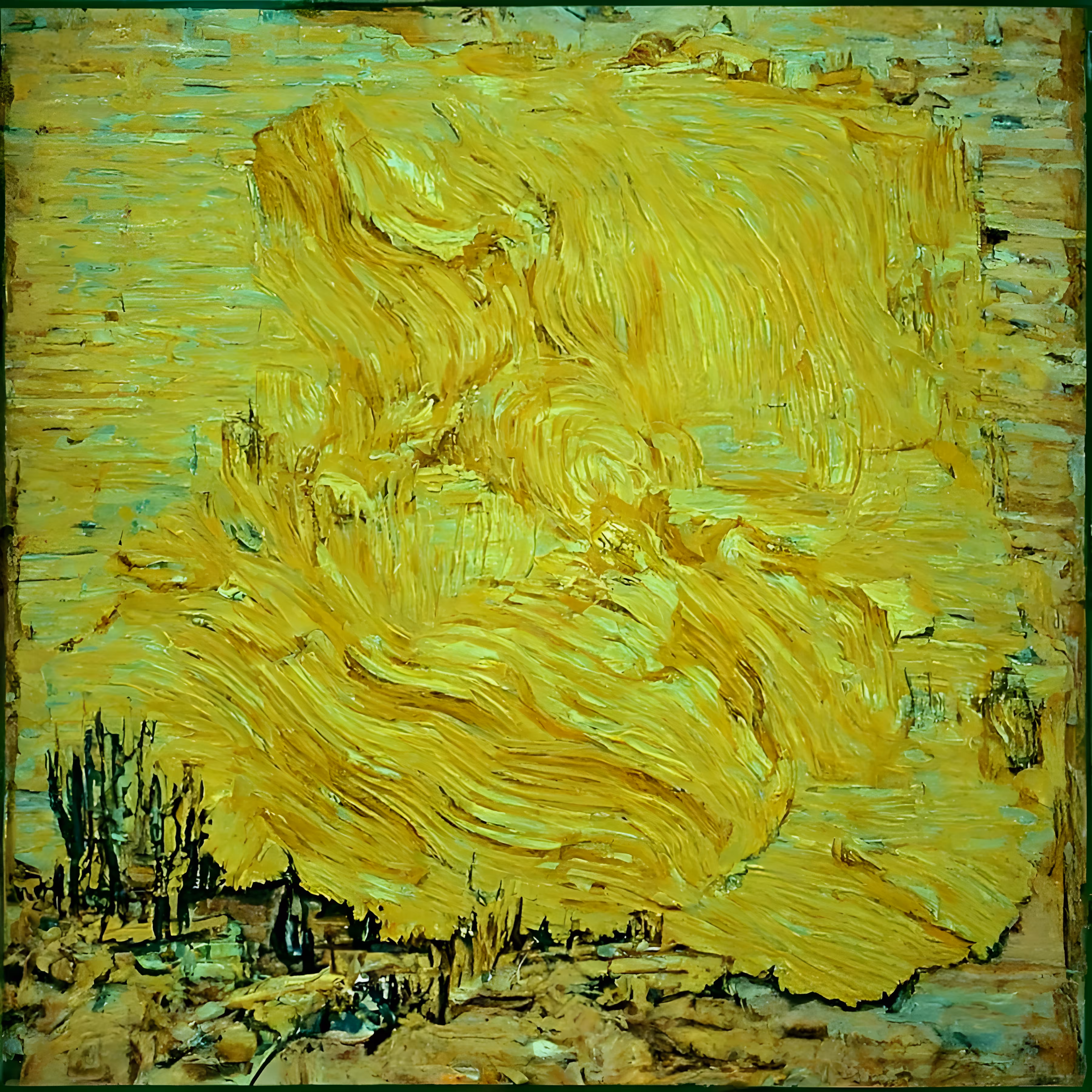 Yellow Ochre 8K By Van Gogh