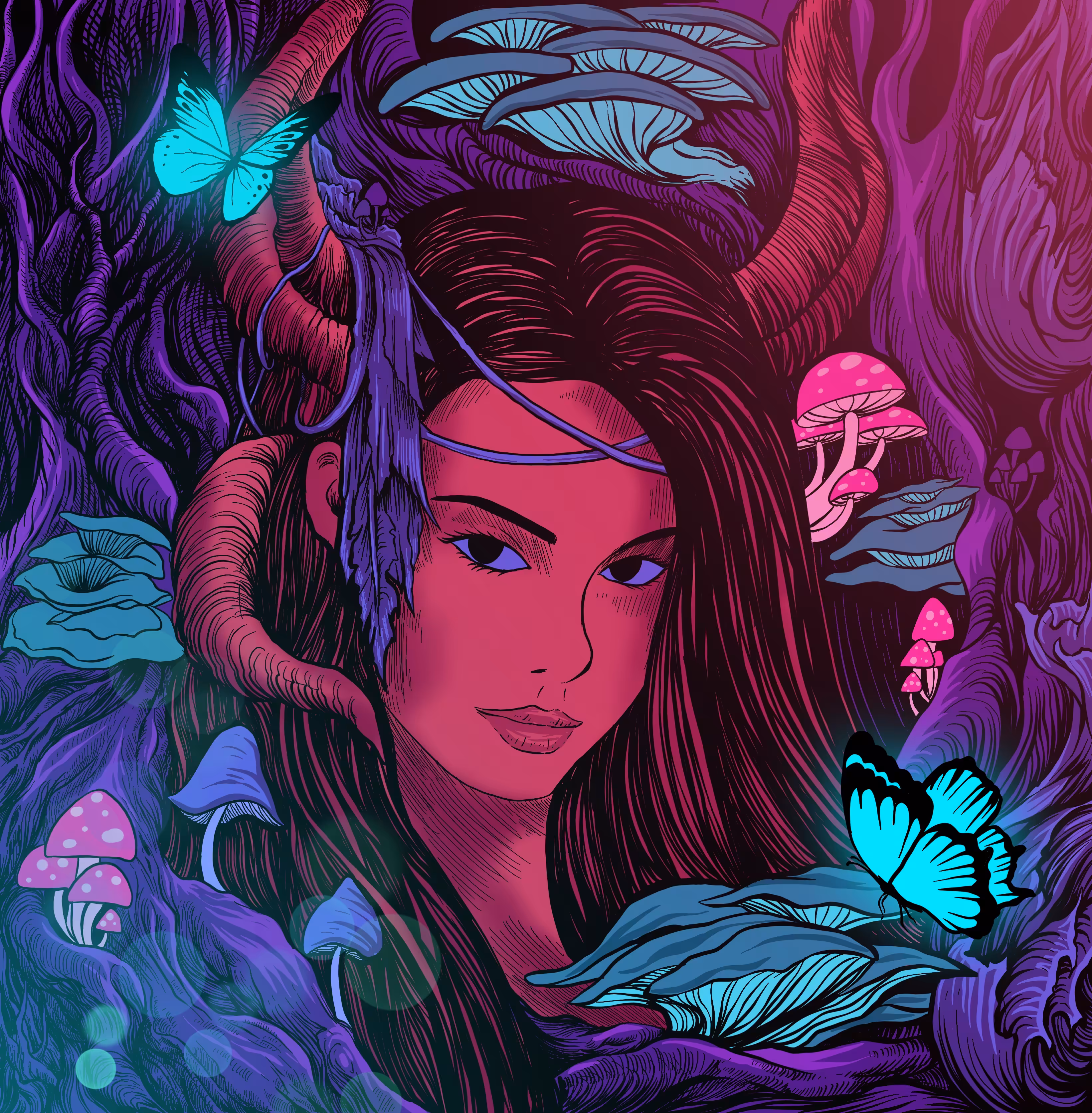 Forest ghost