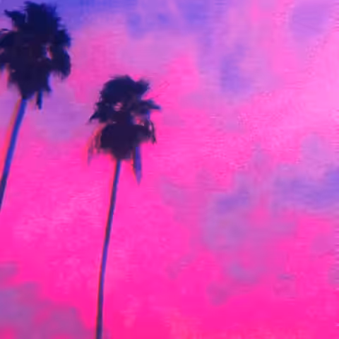 lo-fi sunset