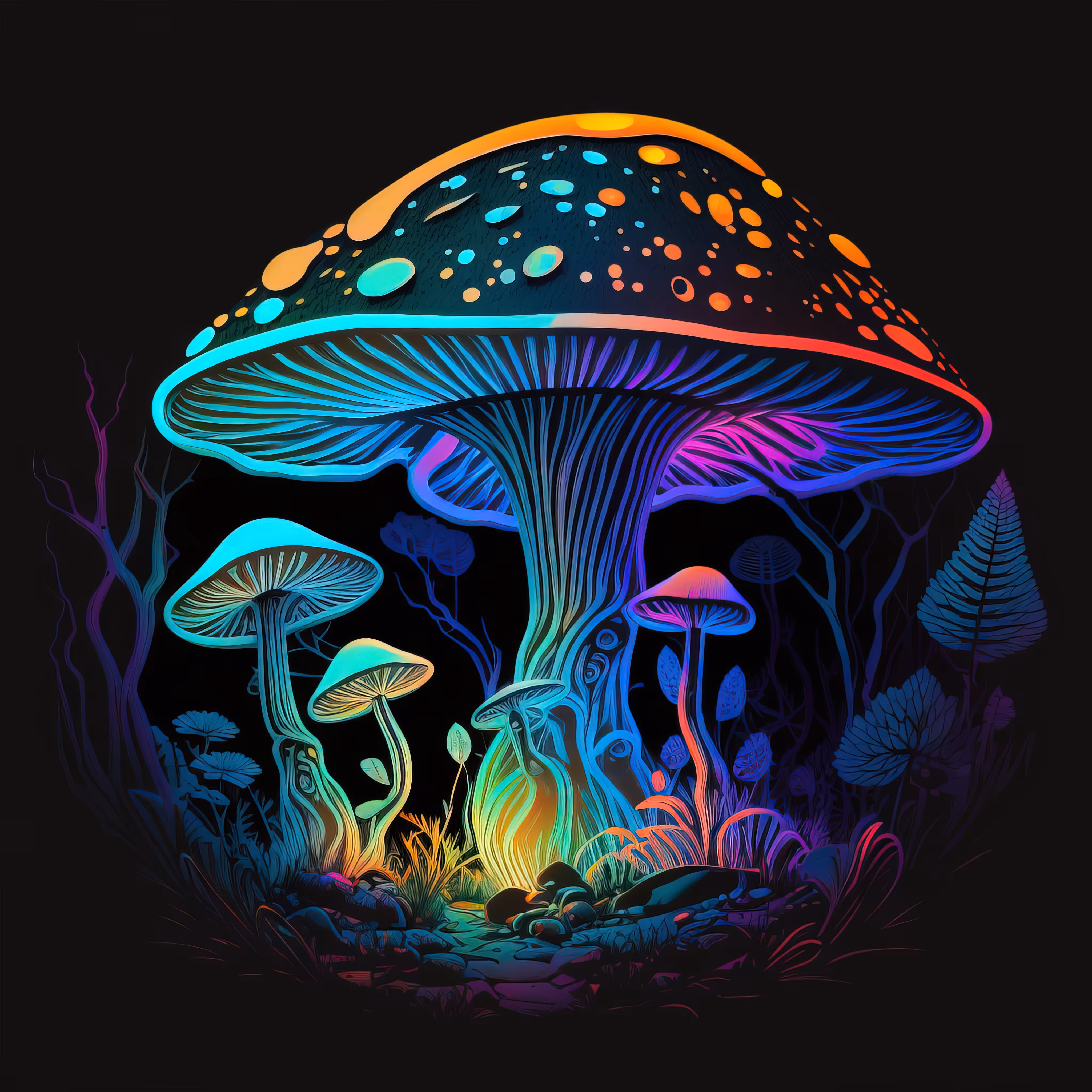Mushroom Forest #9