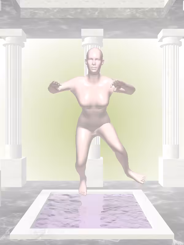 HeavenComputer: The Treading Water Peach Blossom Woman #896