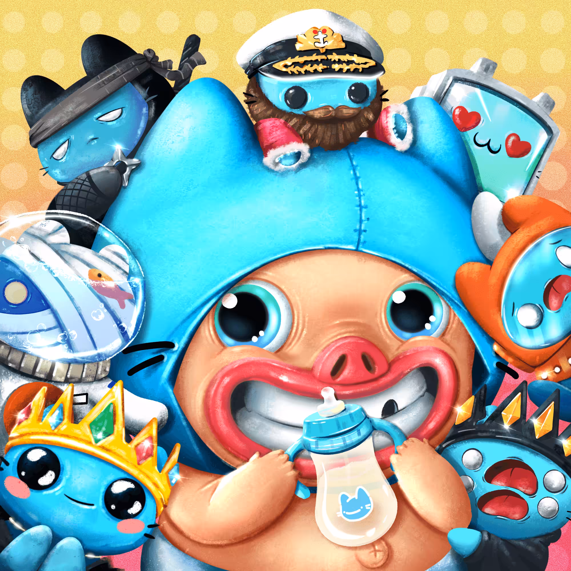 KEIKI x CLONTEST ' COOL CATS (KEIKI AND COOL CATS)
