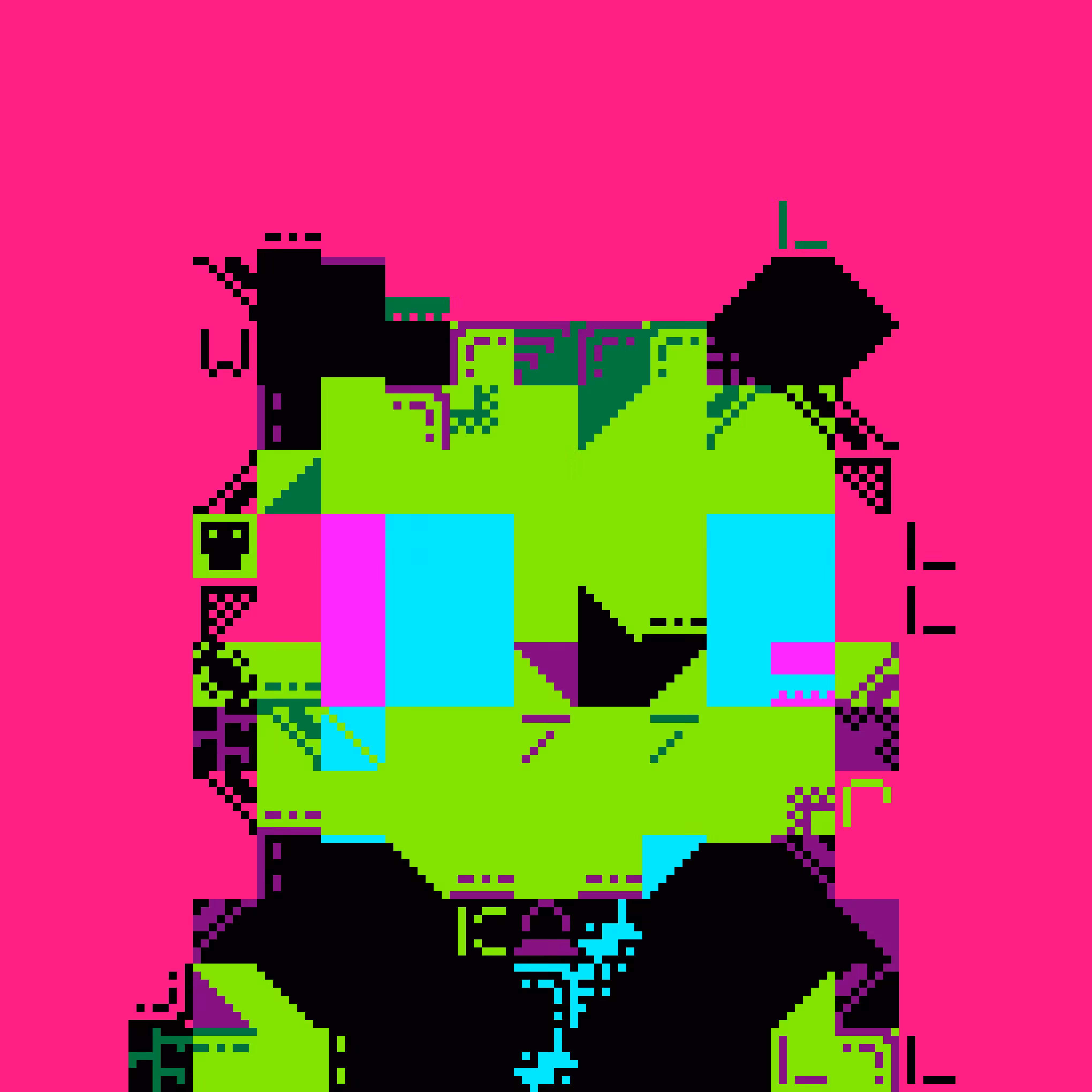 MIGGLES ON ASCII: TechnoTabby