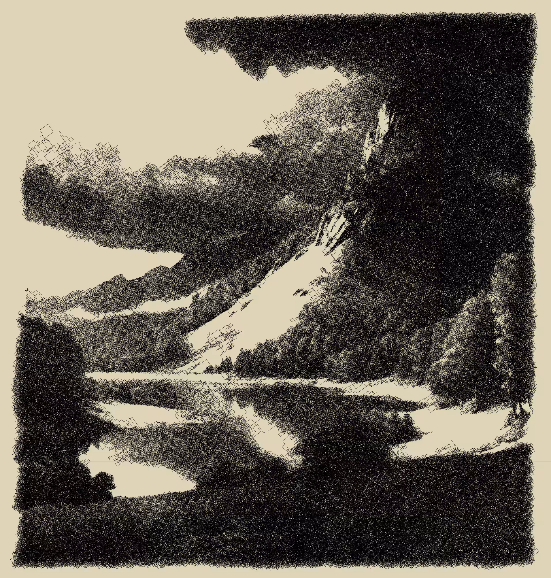 Valley in Mountains #19