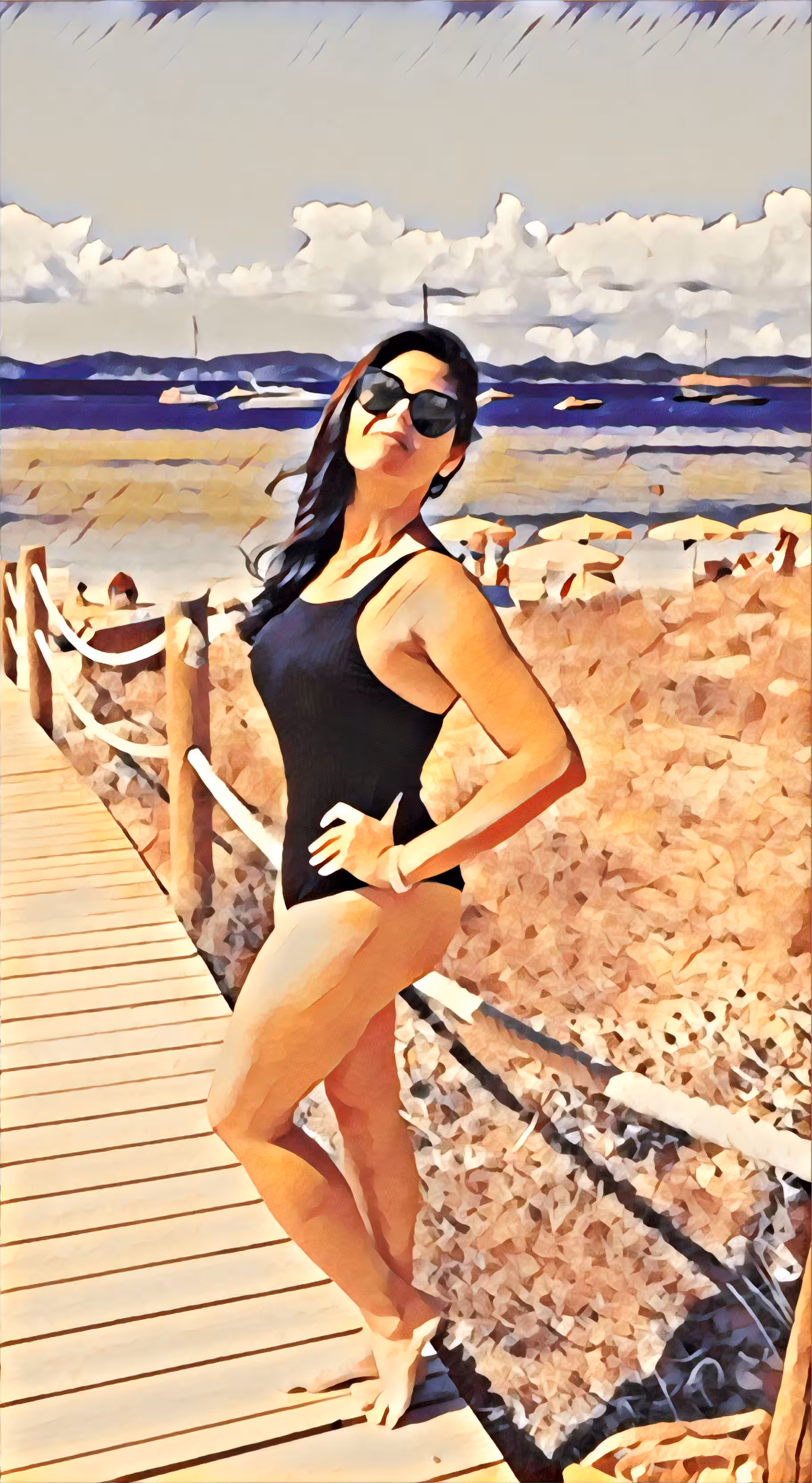 Patricia in Black!