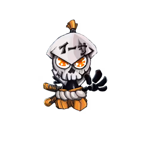 #037 SKULL Baby x @ALLZA_ART