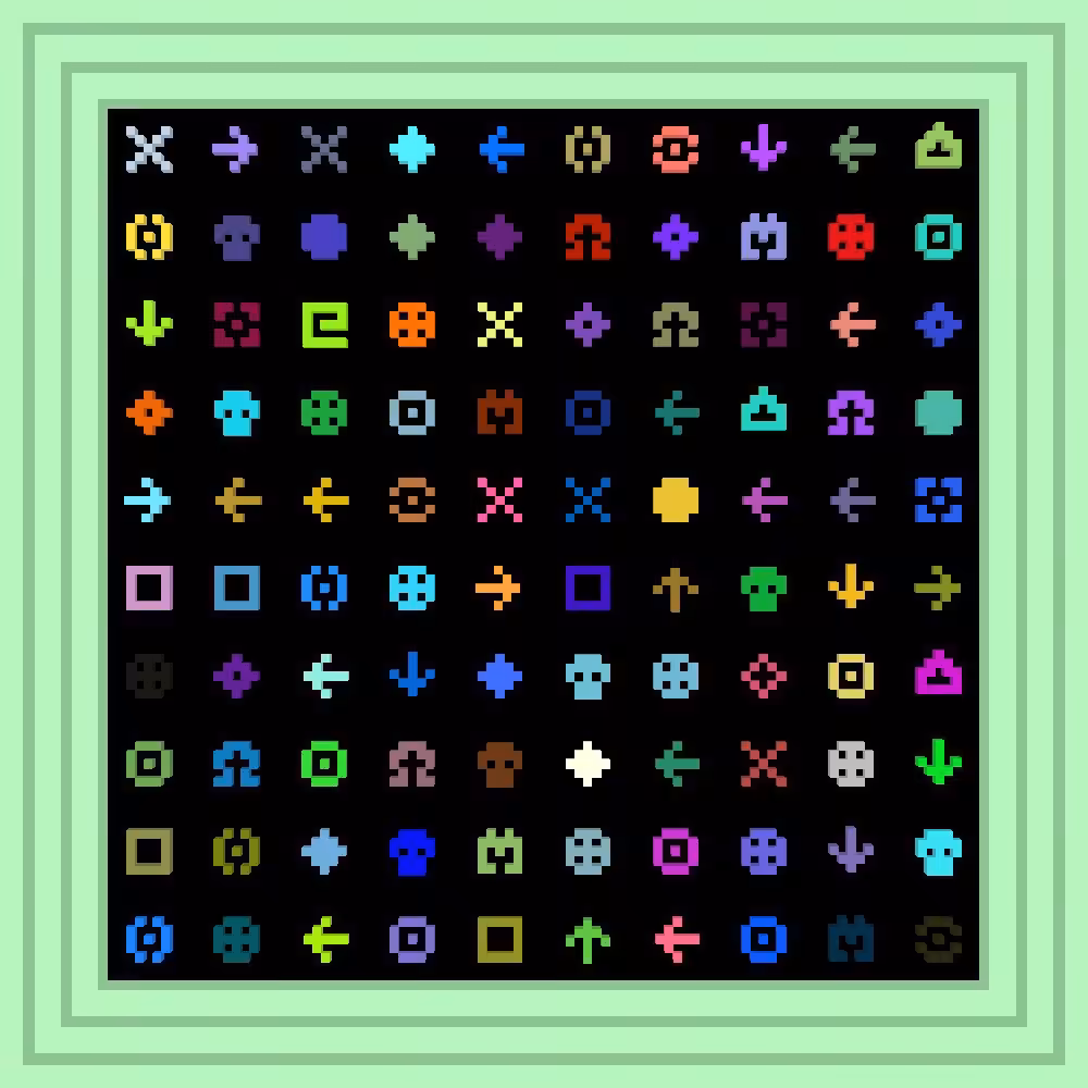    lol lol :: Procedural Symbols #453/1000