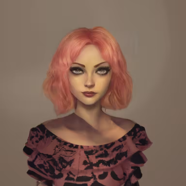 A.I. PORTRAIT OF CLAIRE SILVER