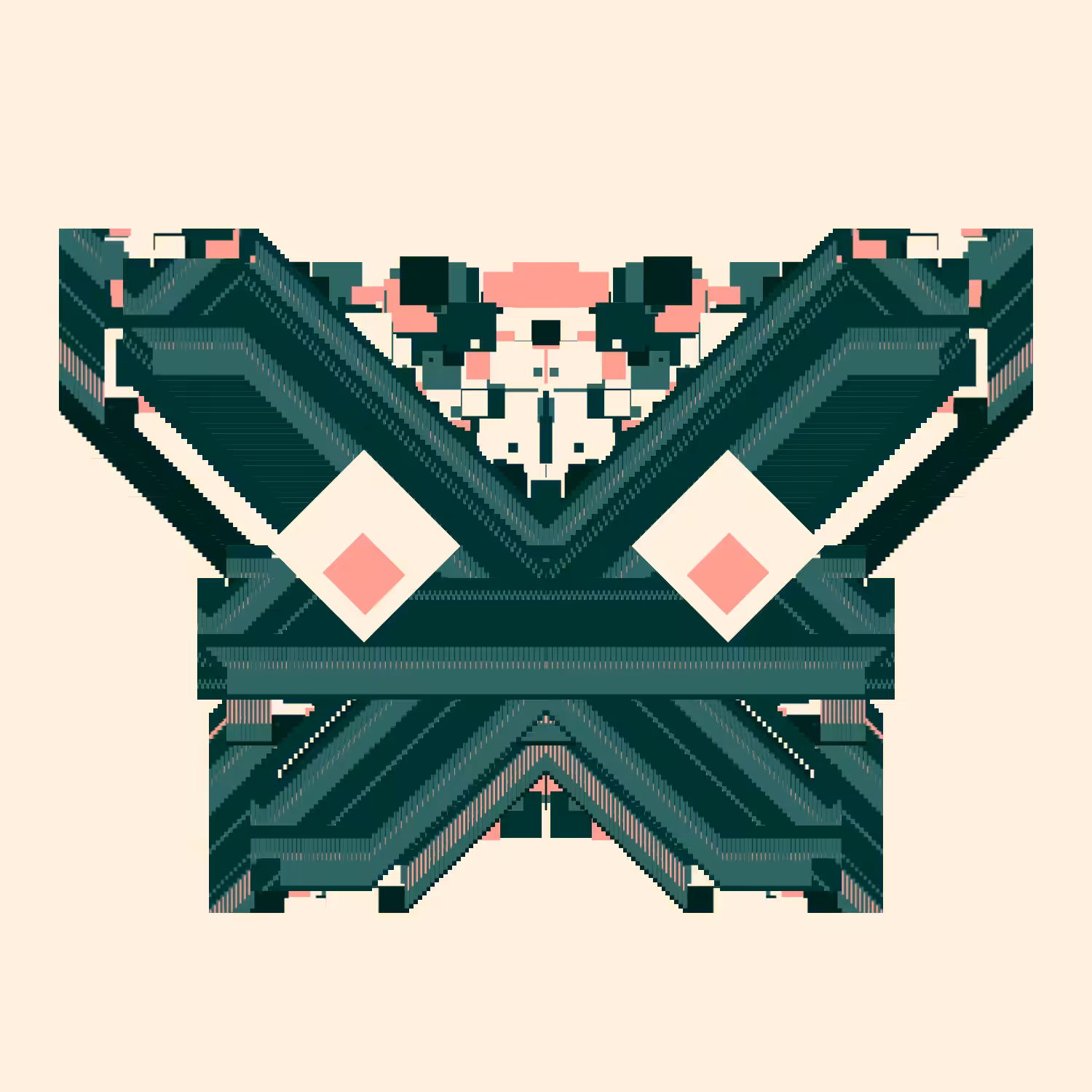 Glitchy Masks #34