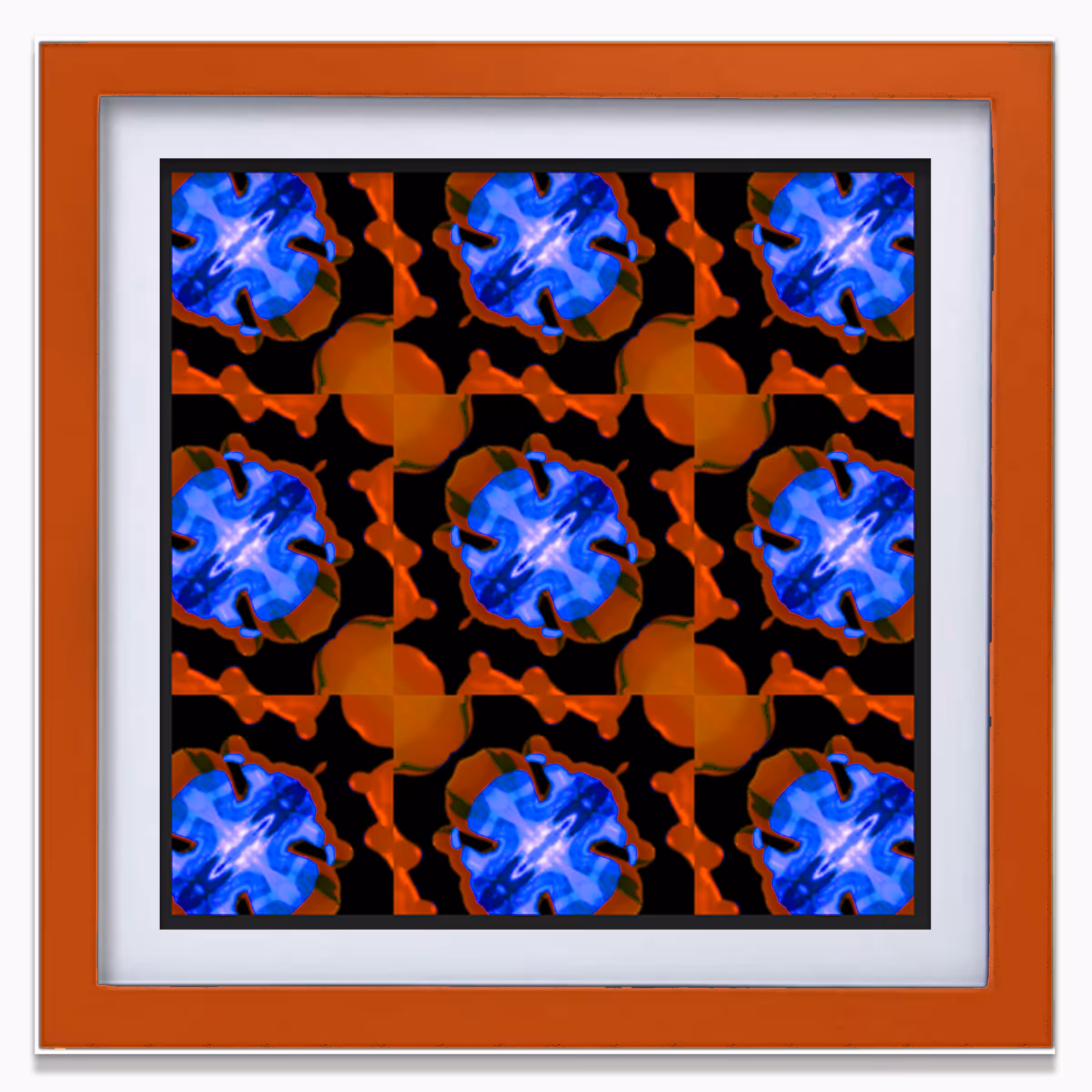Framed in Orange 1