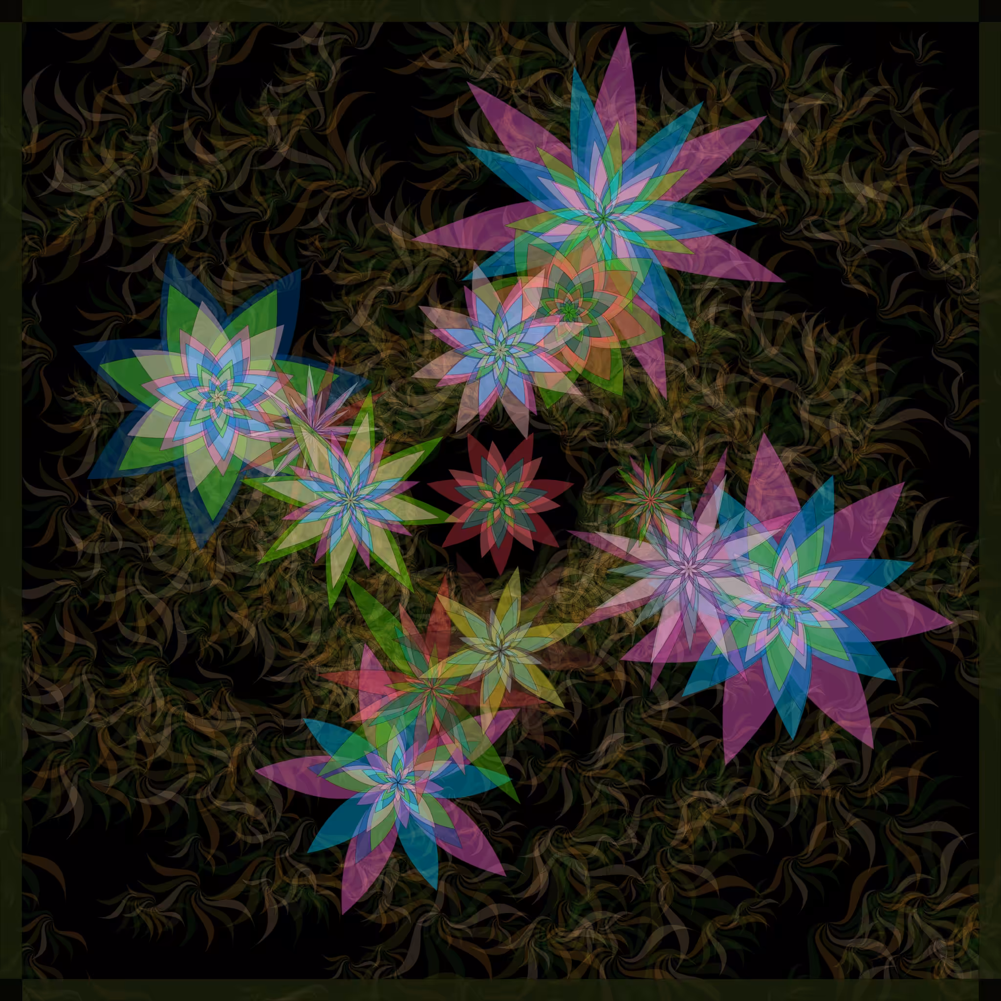 Bezier Garden #127