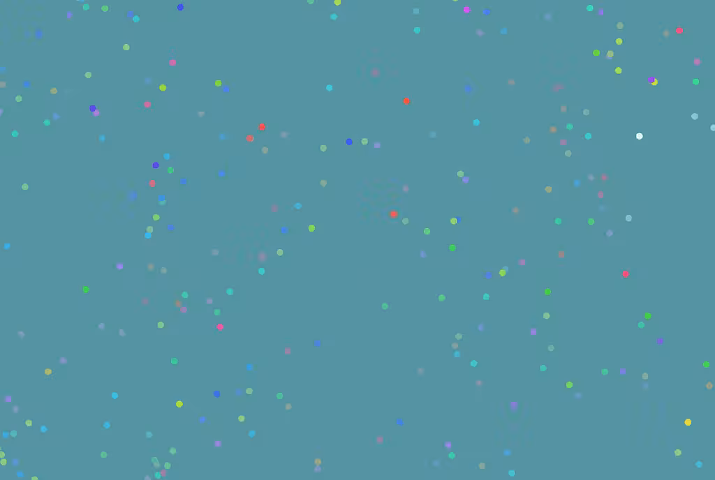 Generative art: Colorful glitch point of view 