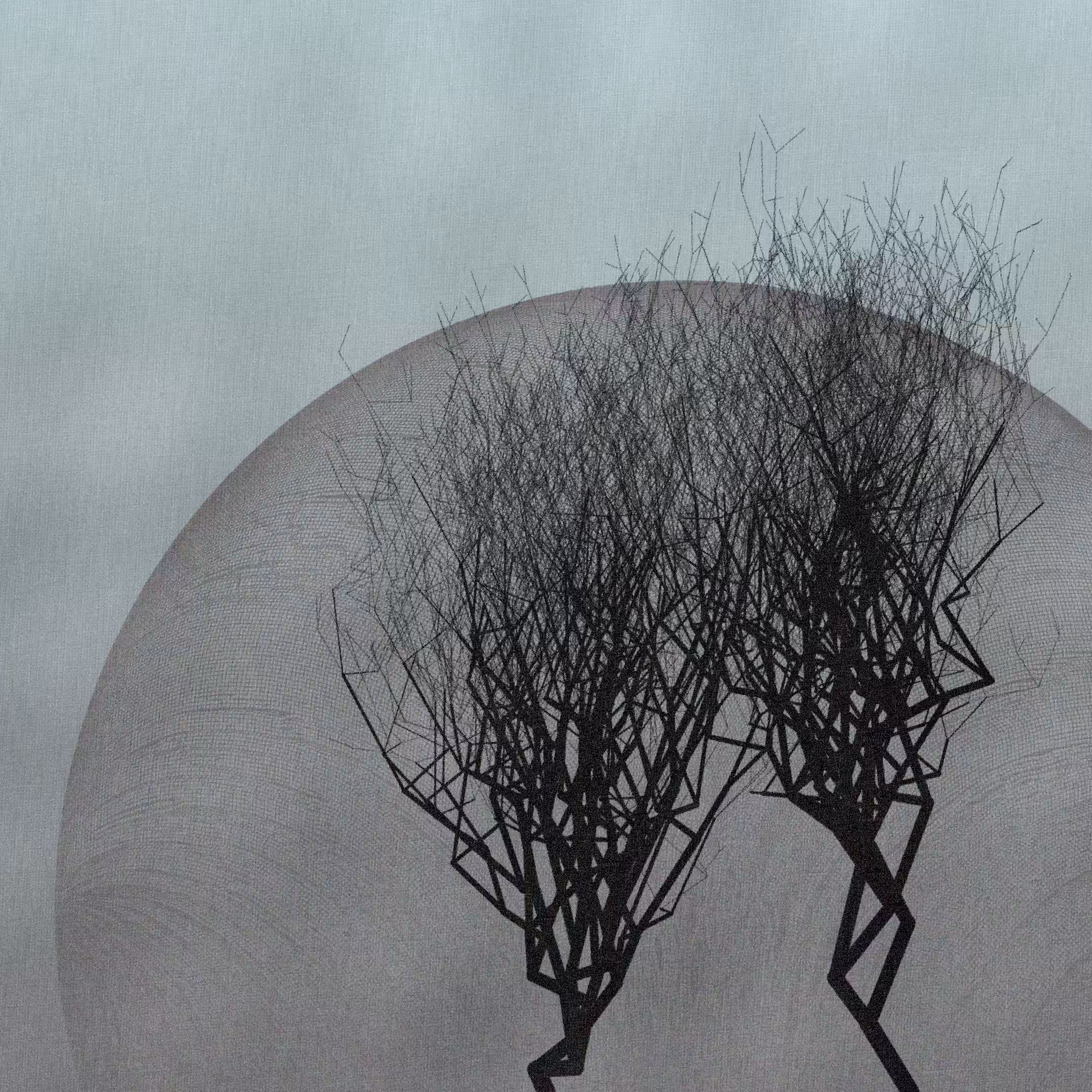 Three dead trees on earth #161